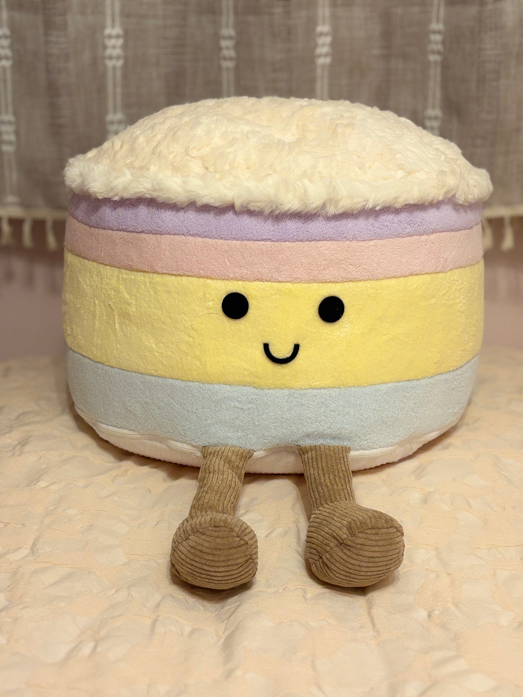 Jellycat Inspired Birthday Cake Stool (Bunny NOT Included)