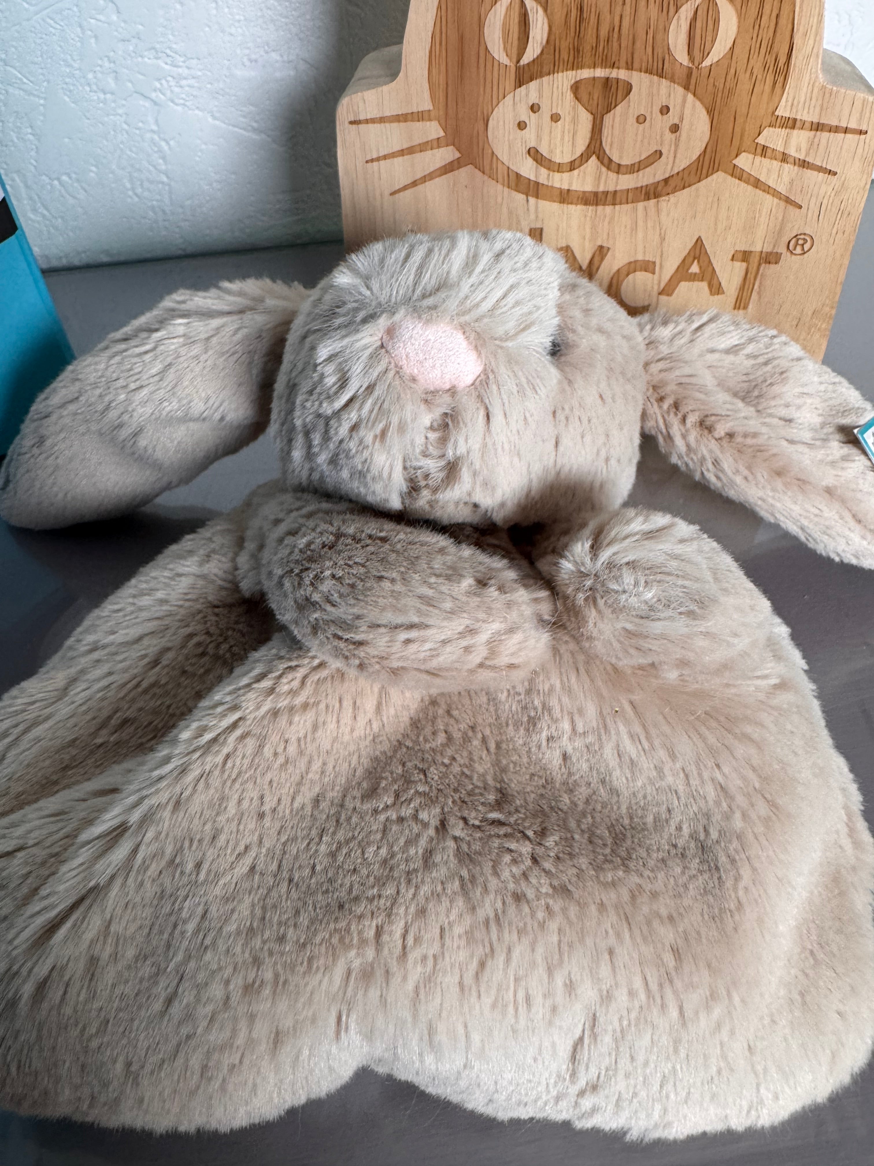 Beige Bashful Bunny Bag