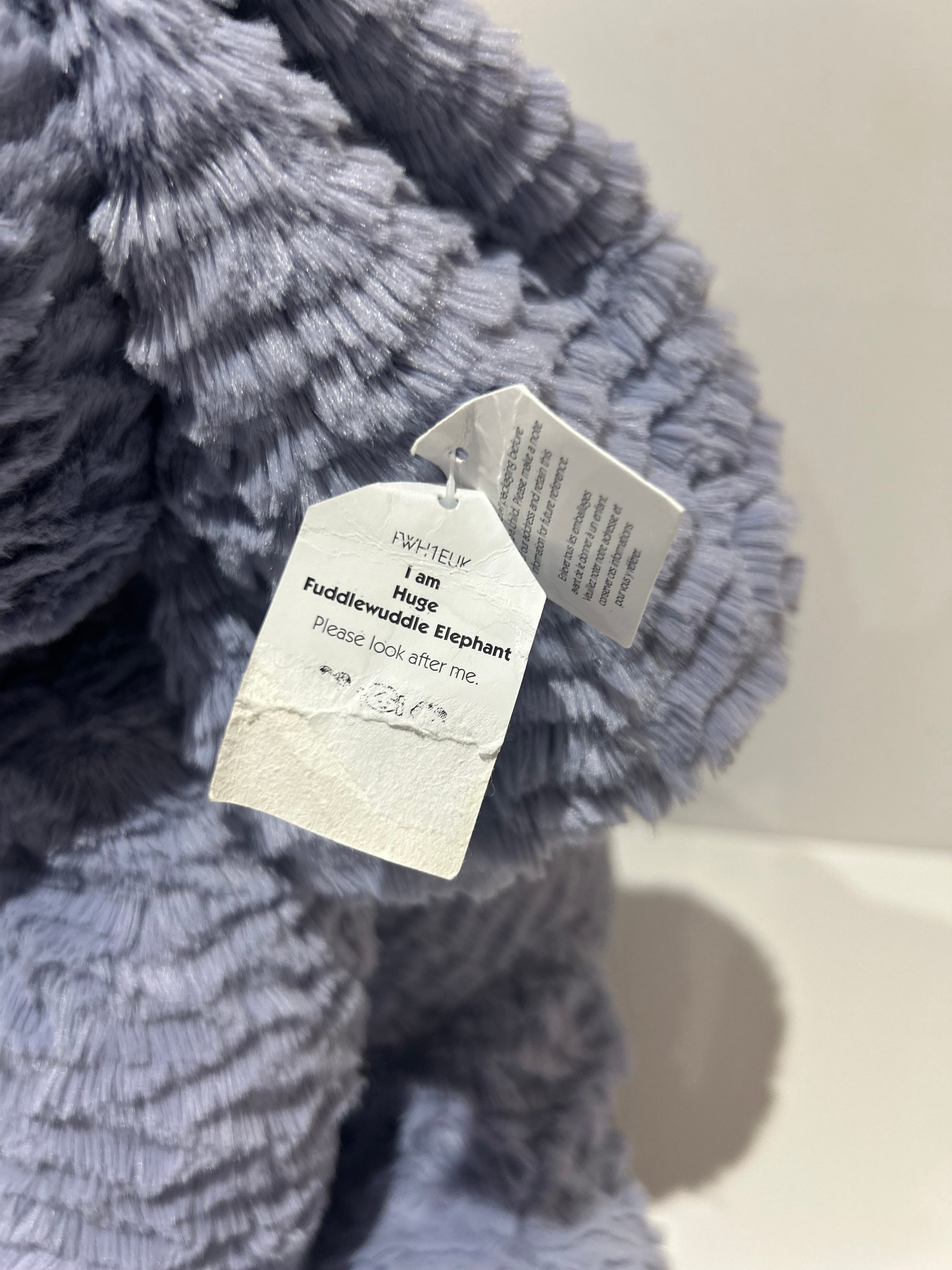 Jellycat Fuddlewuddle Huge Elephant
