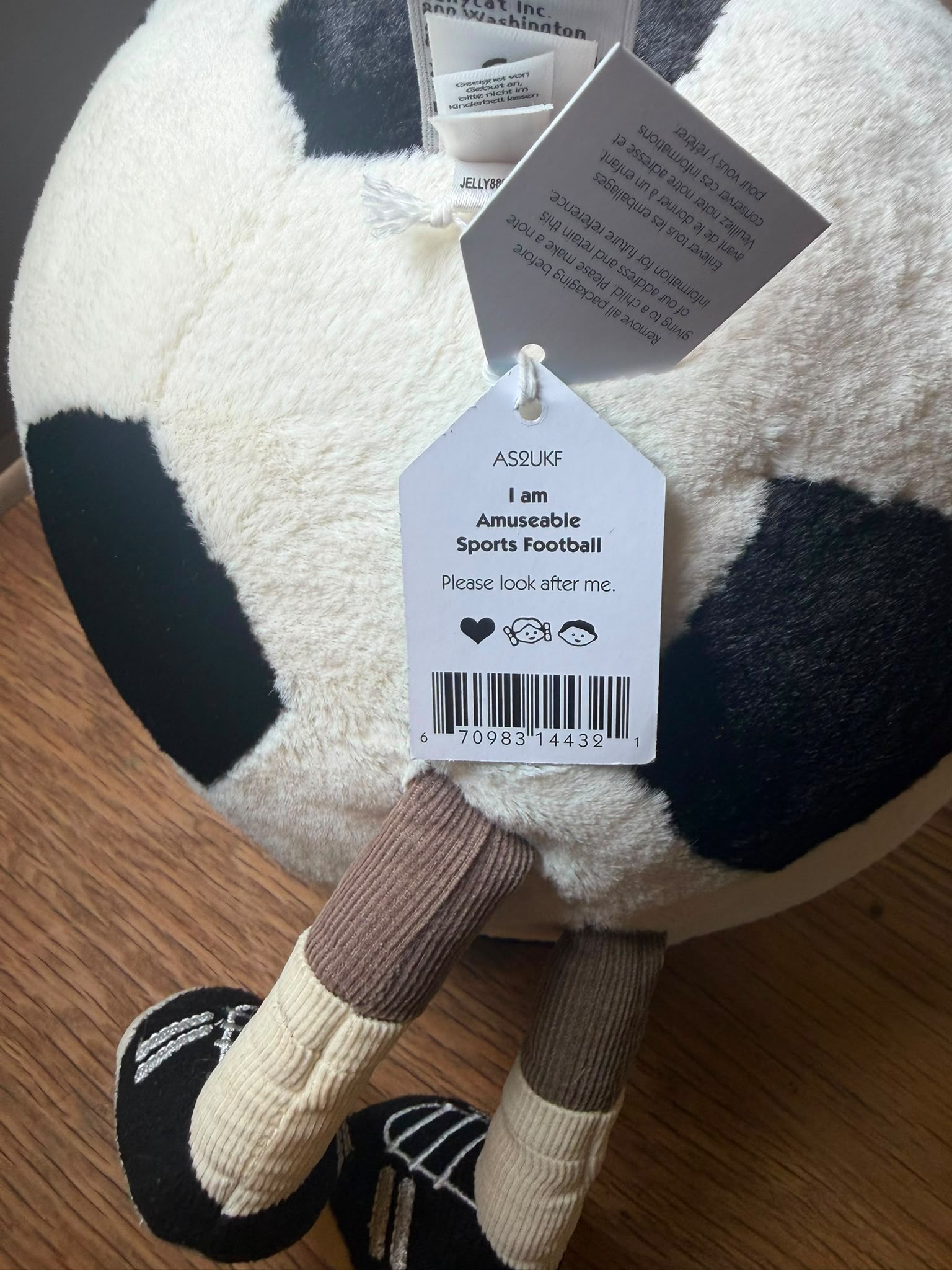 Jellycat Amuseable Football
