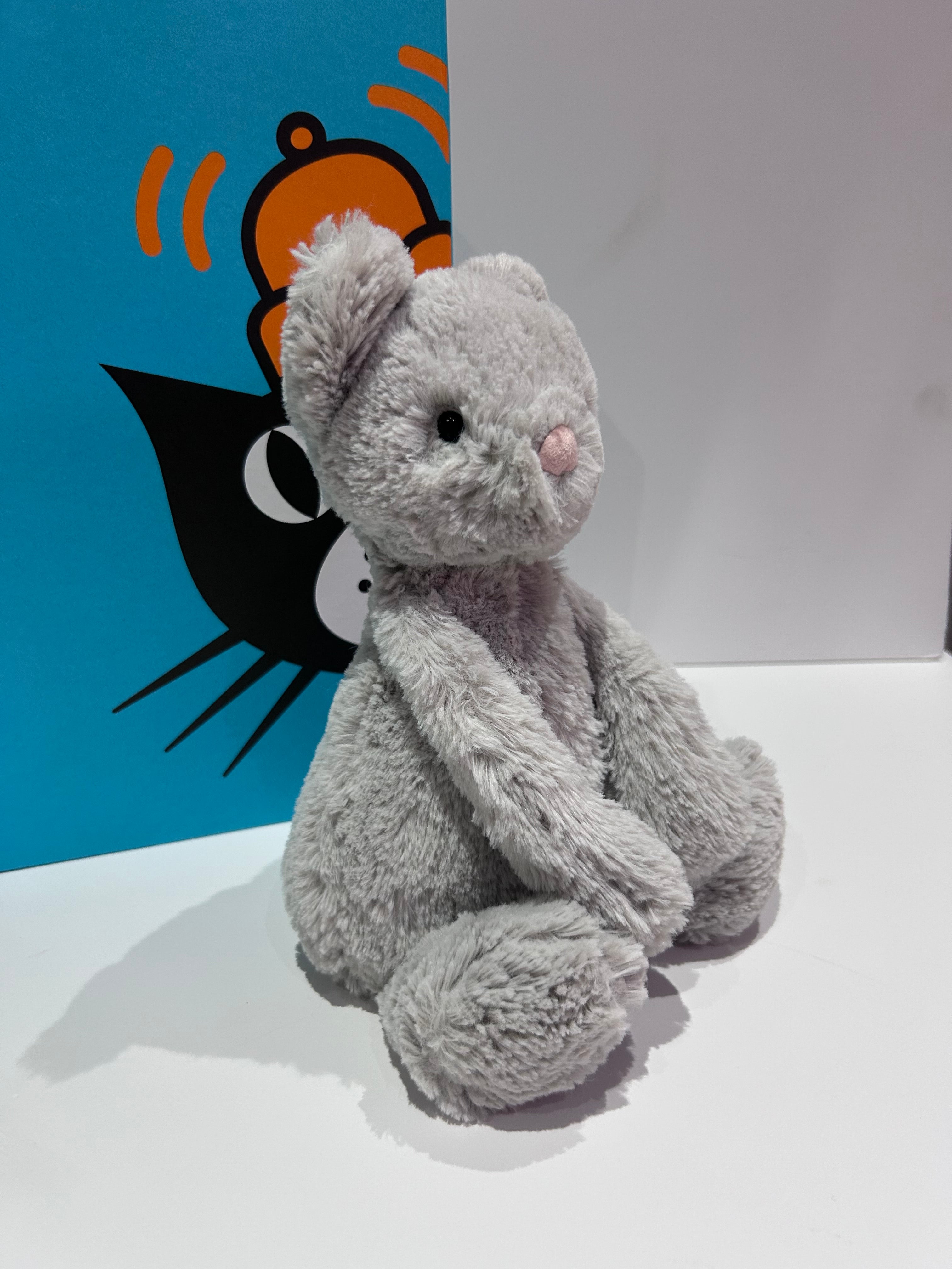 Jellycat Bashful Silver Kitty