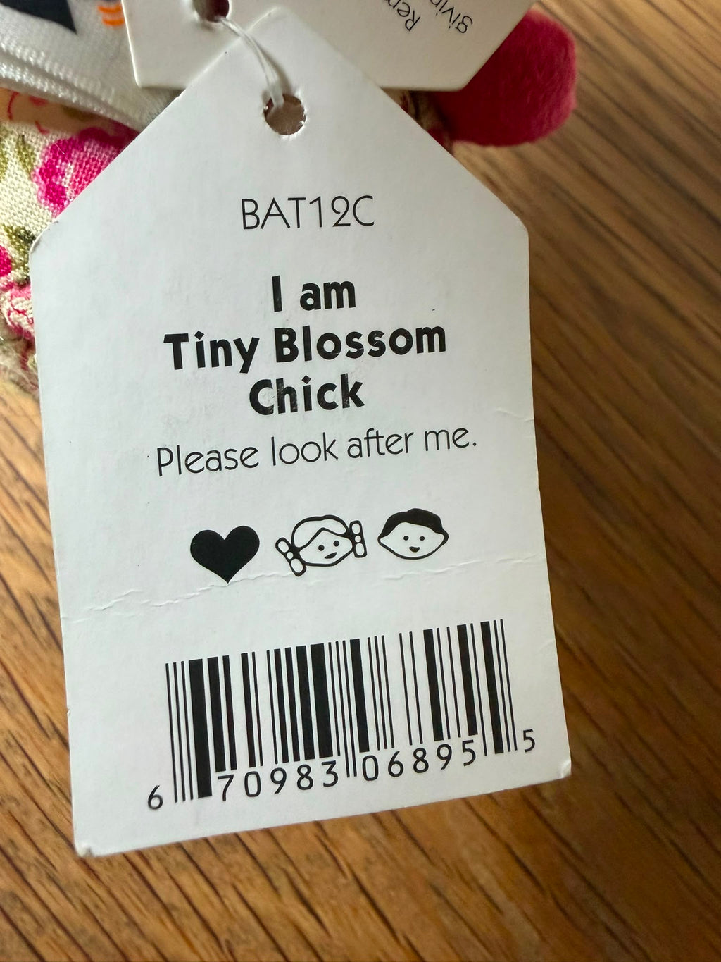 Jellycat Tiny Blossom Chick - Hot Pink // Very Rare