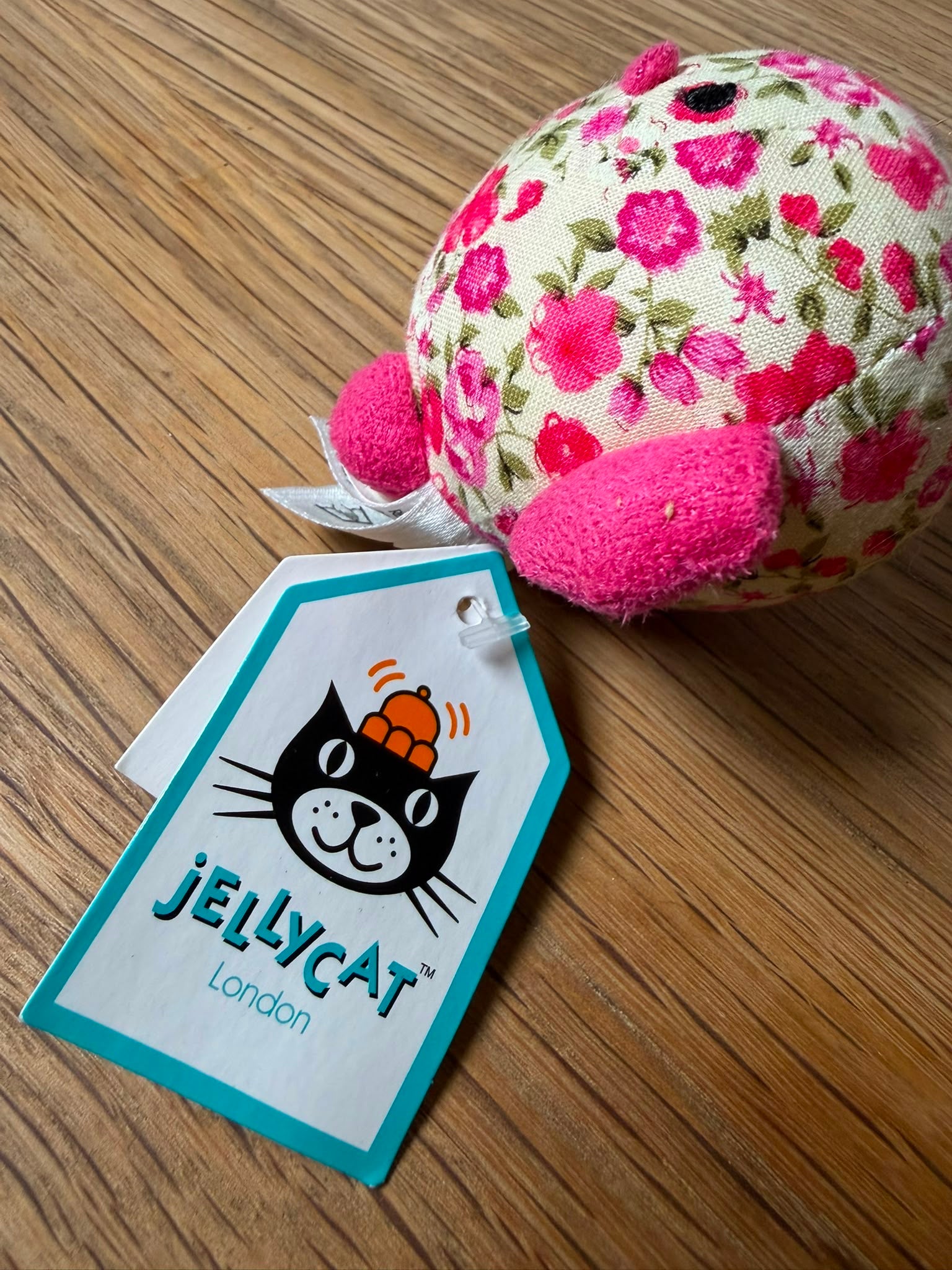Jellycat Tiny Blossom Chick - Hot Pink // Very Rare
