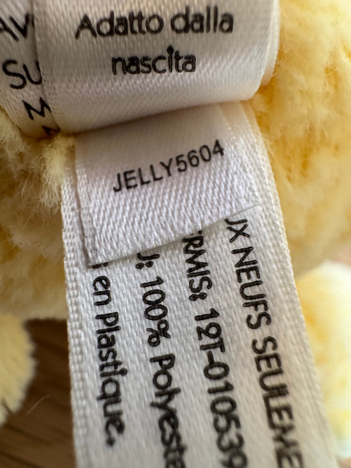 Jellycat Small Lemon Bunny