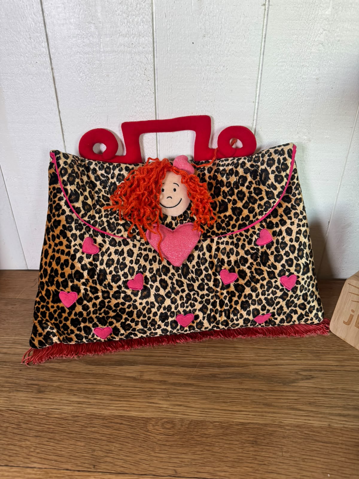 Jellycat Chic Chick Danni Leopard-Print Bookbag
