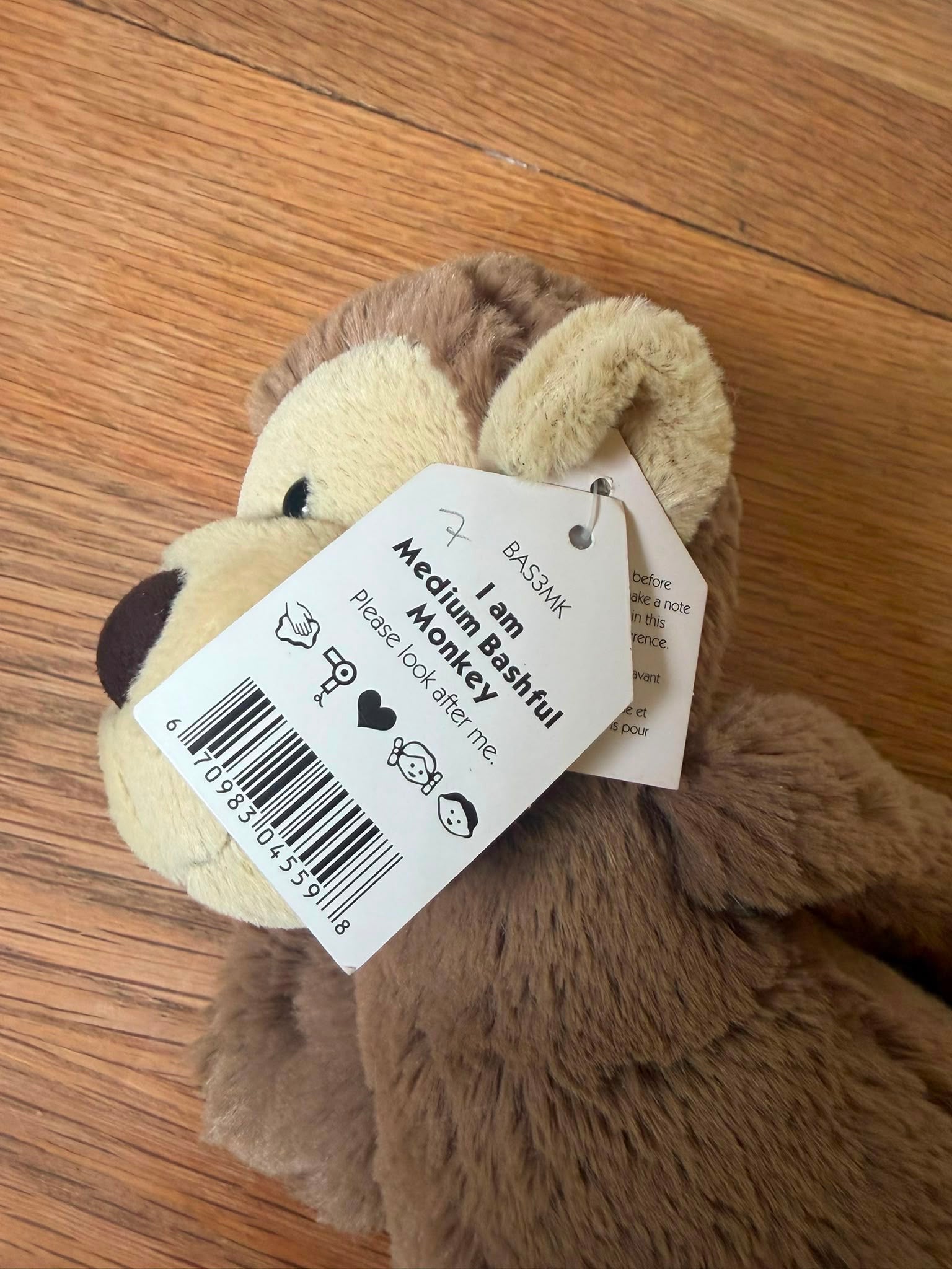Jellycat Bashful Monkey - Medium