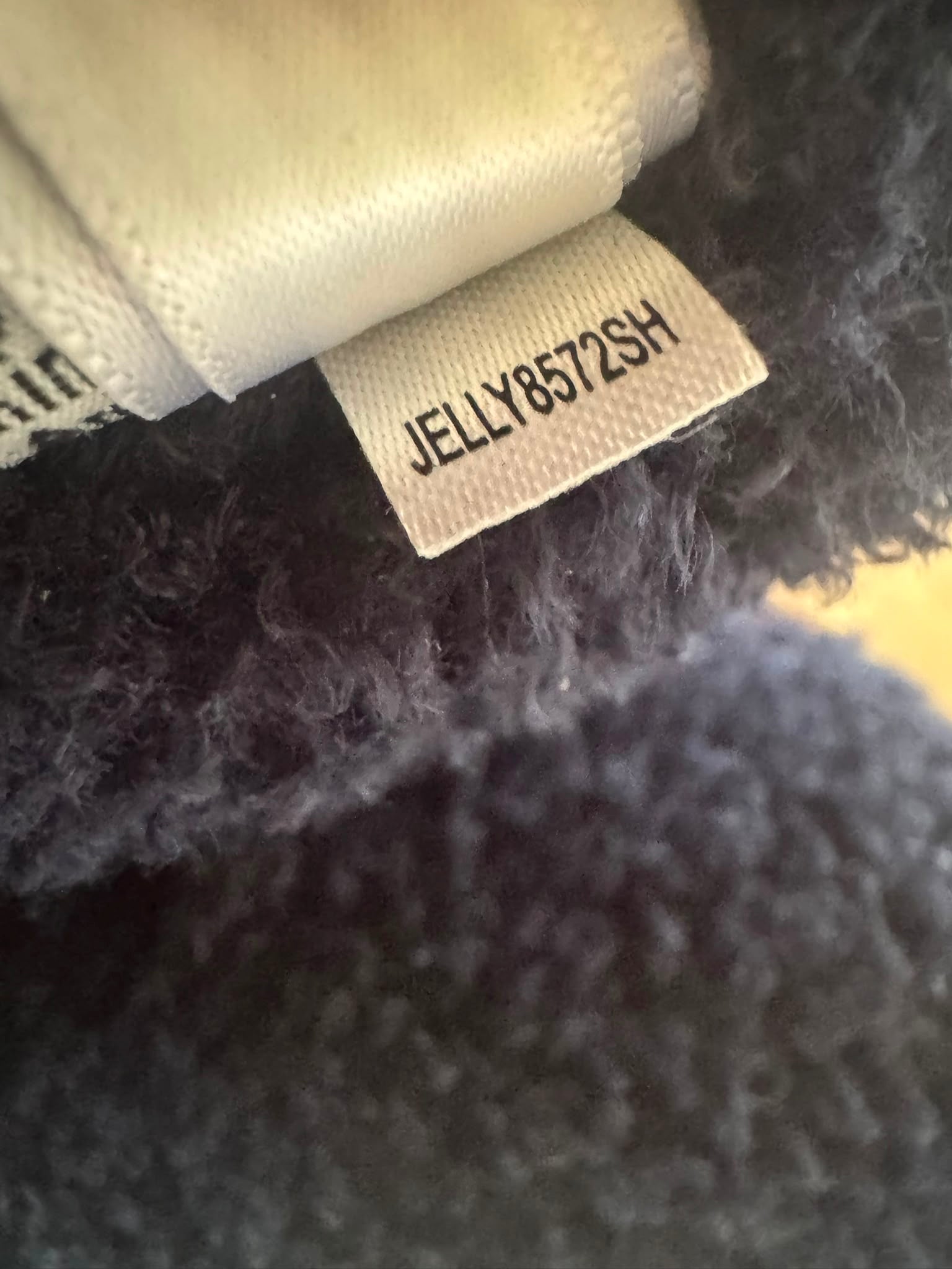 Jellycat Splootie Elephant - Missing front paper tag