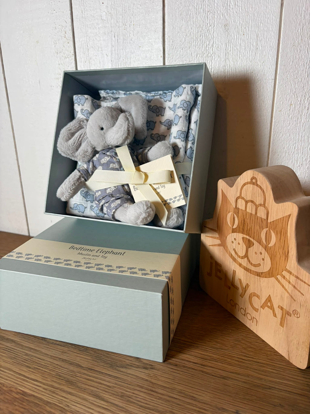 Jellycat Bedtime Elephant Gift Set