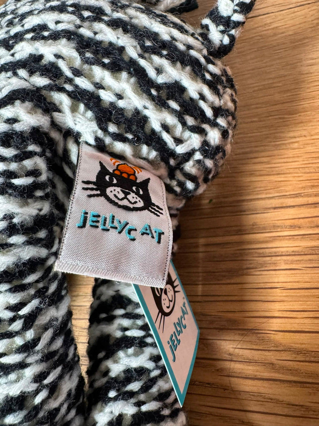 Jellycat Lankee Doodle Zebra