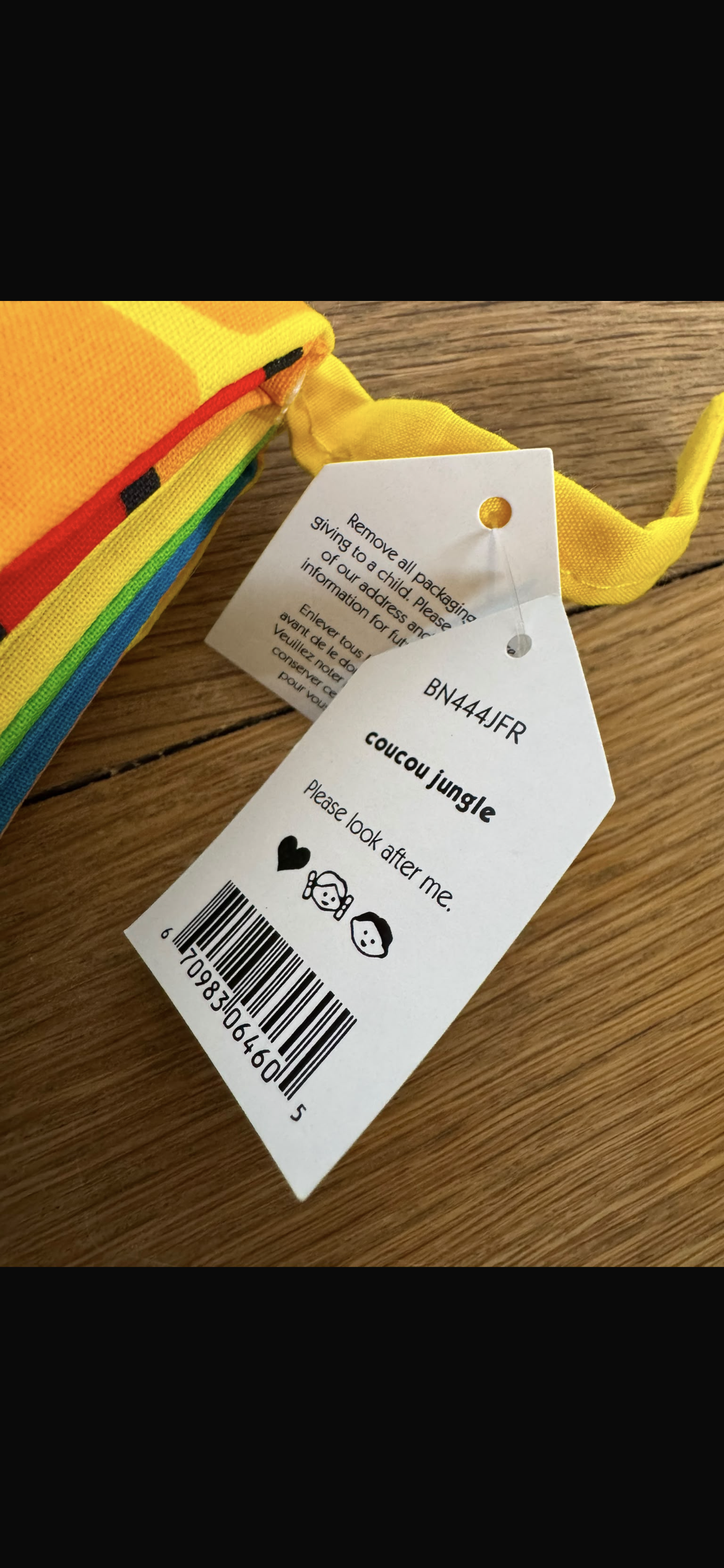 Jellycat Coucou Jungle (French)