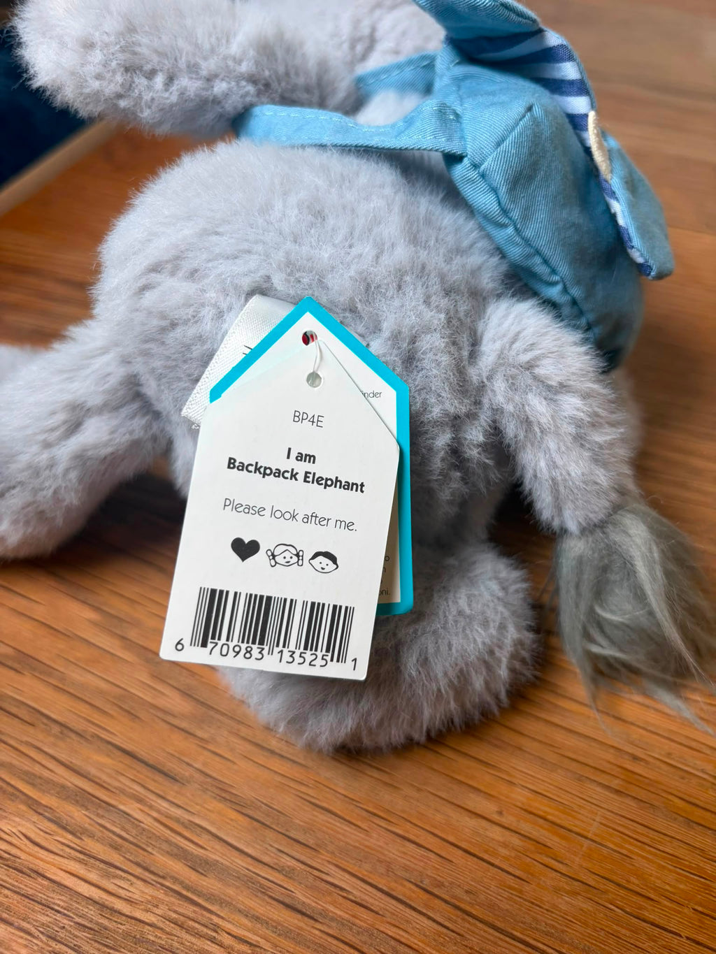 Jellycat Backpack Elephant