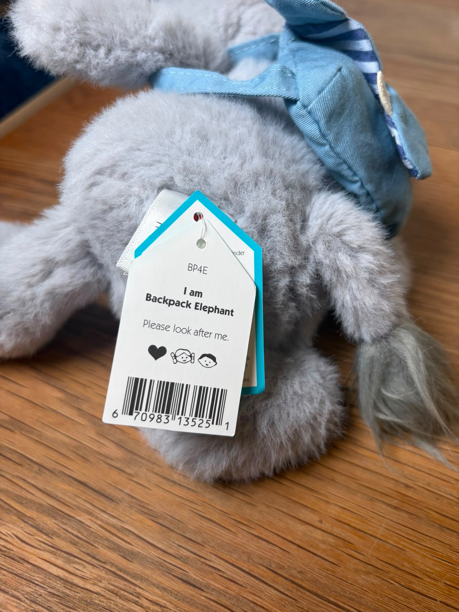 Jellycat Backpack Elephant