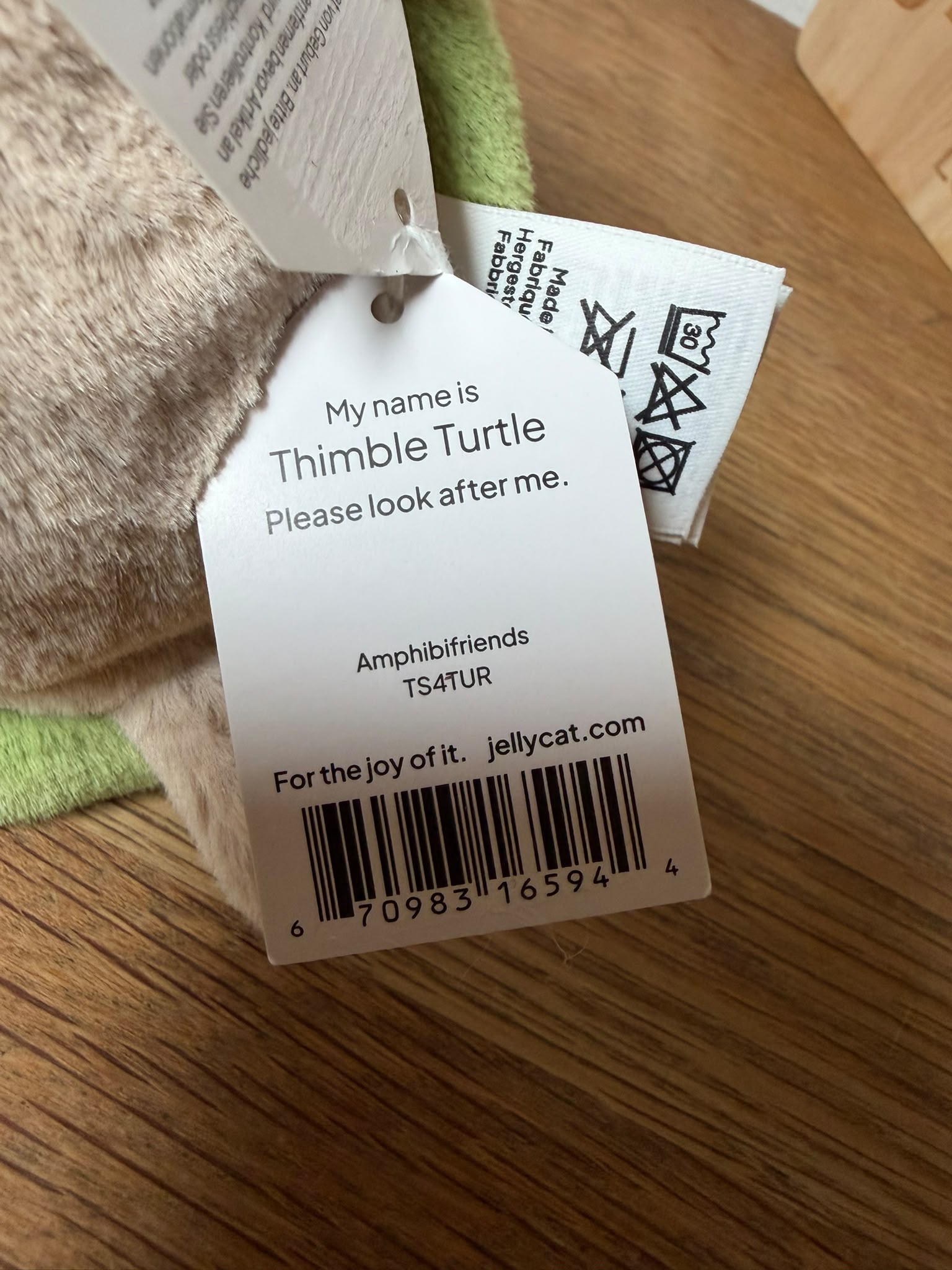 Jellycat Thimble Turtle