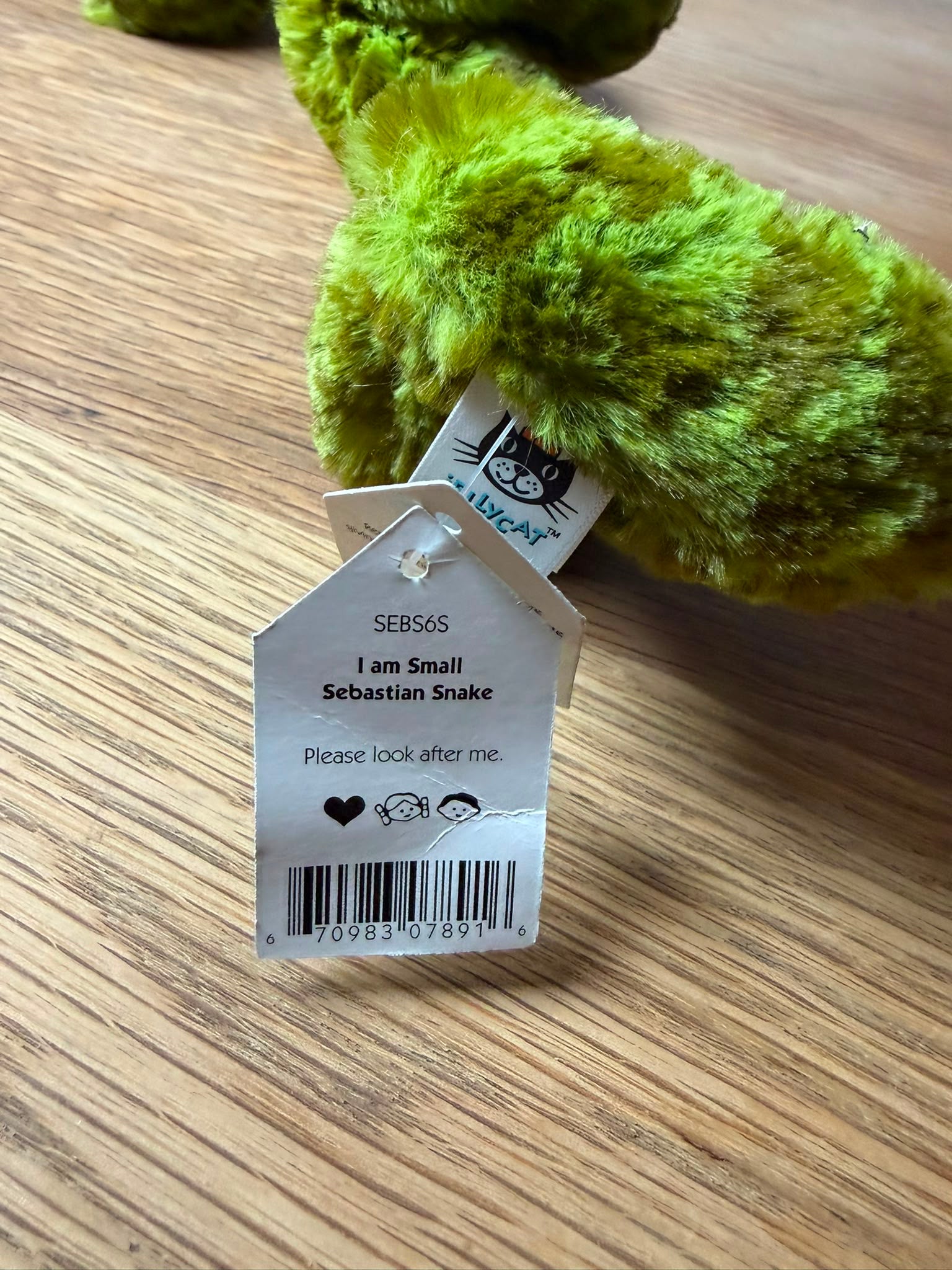 Jellycat Sebastian Snake