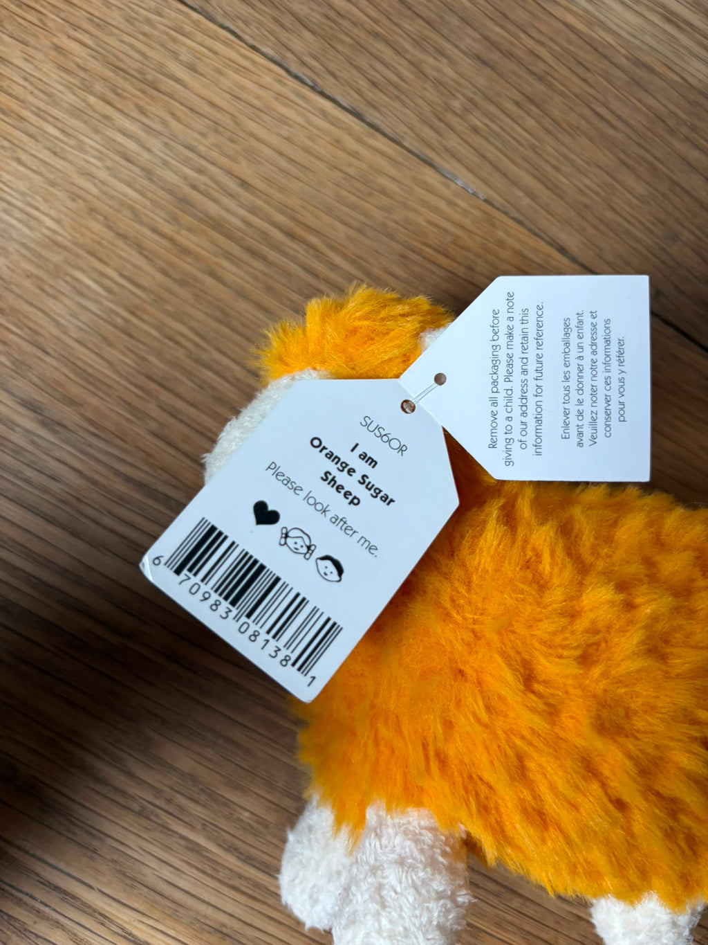 Jellycat Sugar Sheep - orange