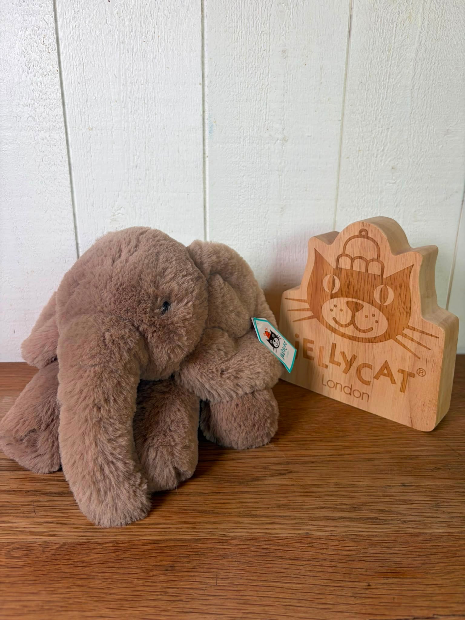 Jellycat Smudge Elephant - Ear Tag