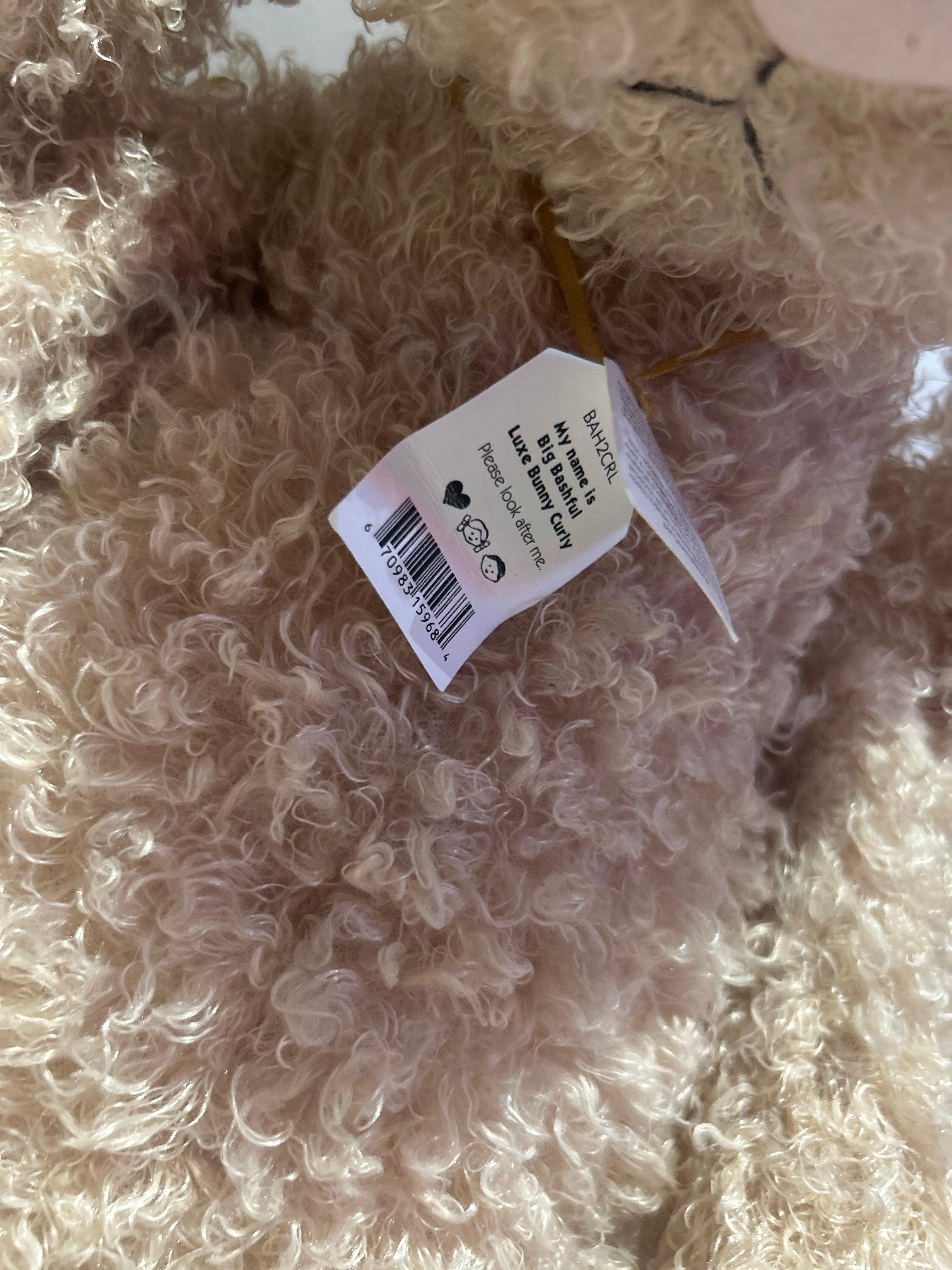 Jellycat Big Bashful Luxe Bunny Curly