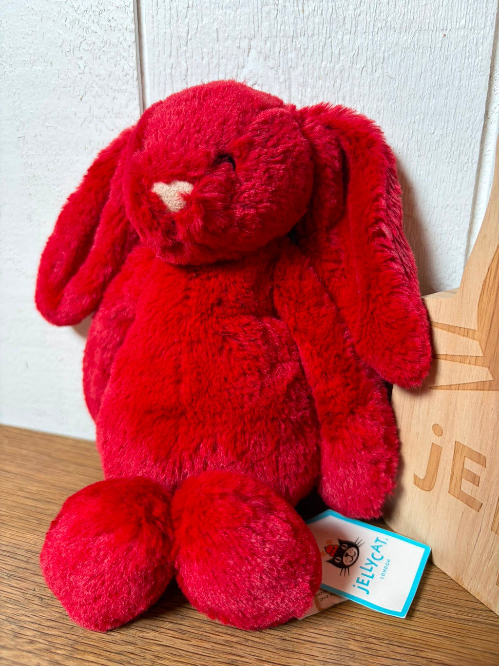 Jellycat Little Bashful Cranberry Bunny