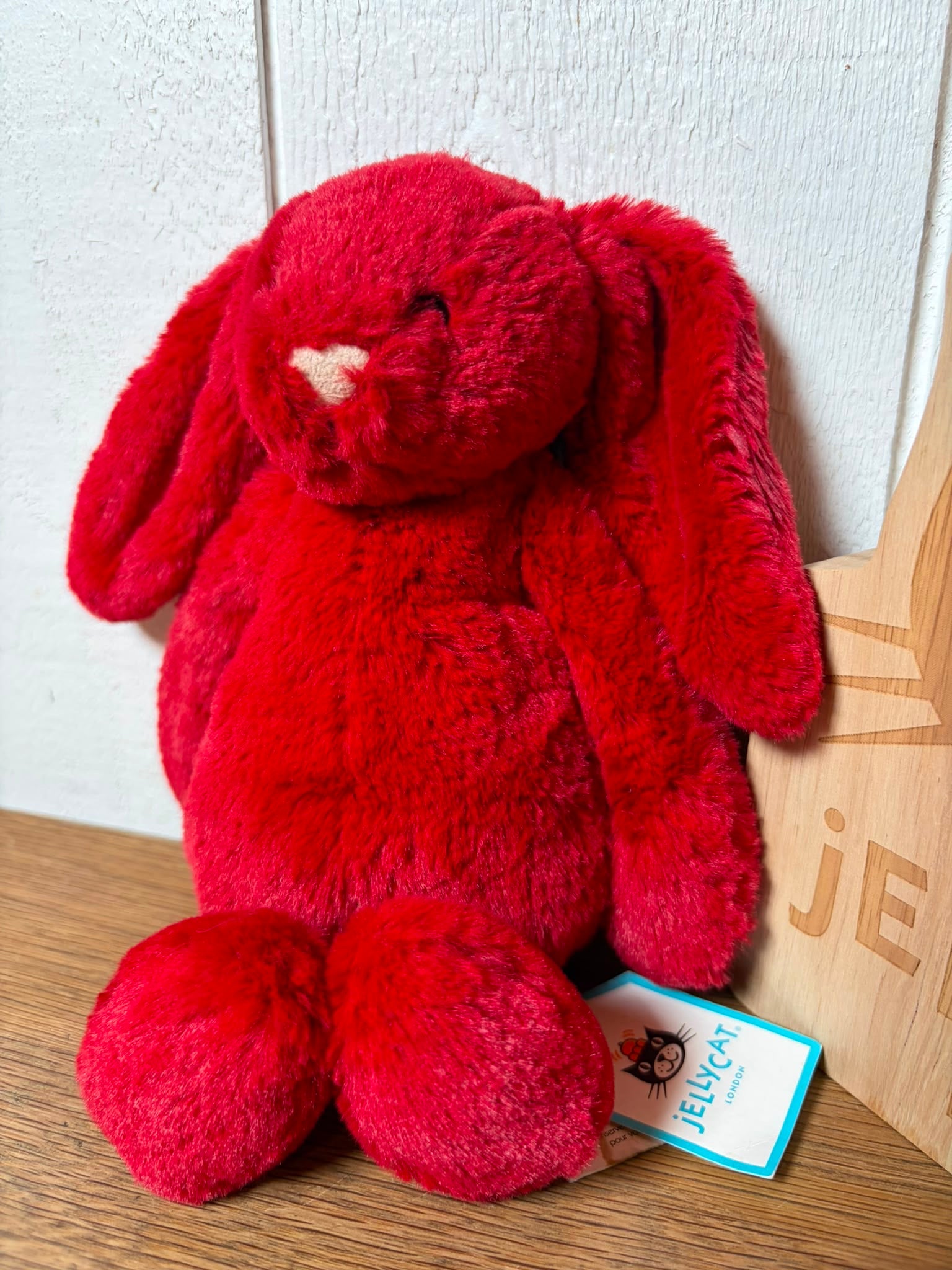 Jellycat Little Bashful Cranberry Bunny