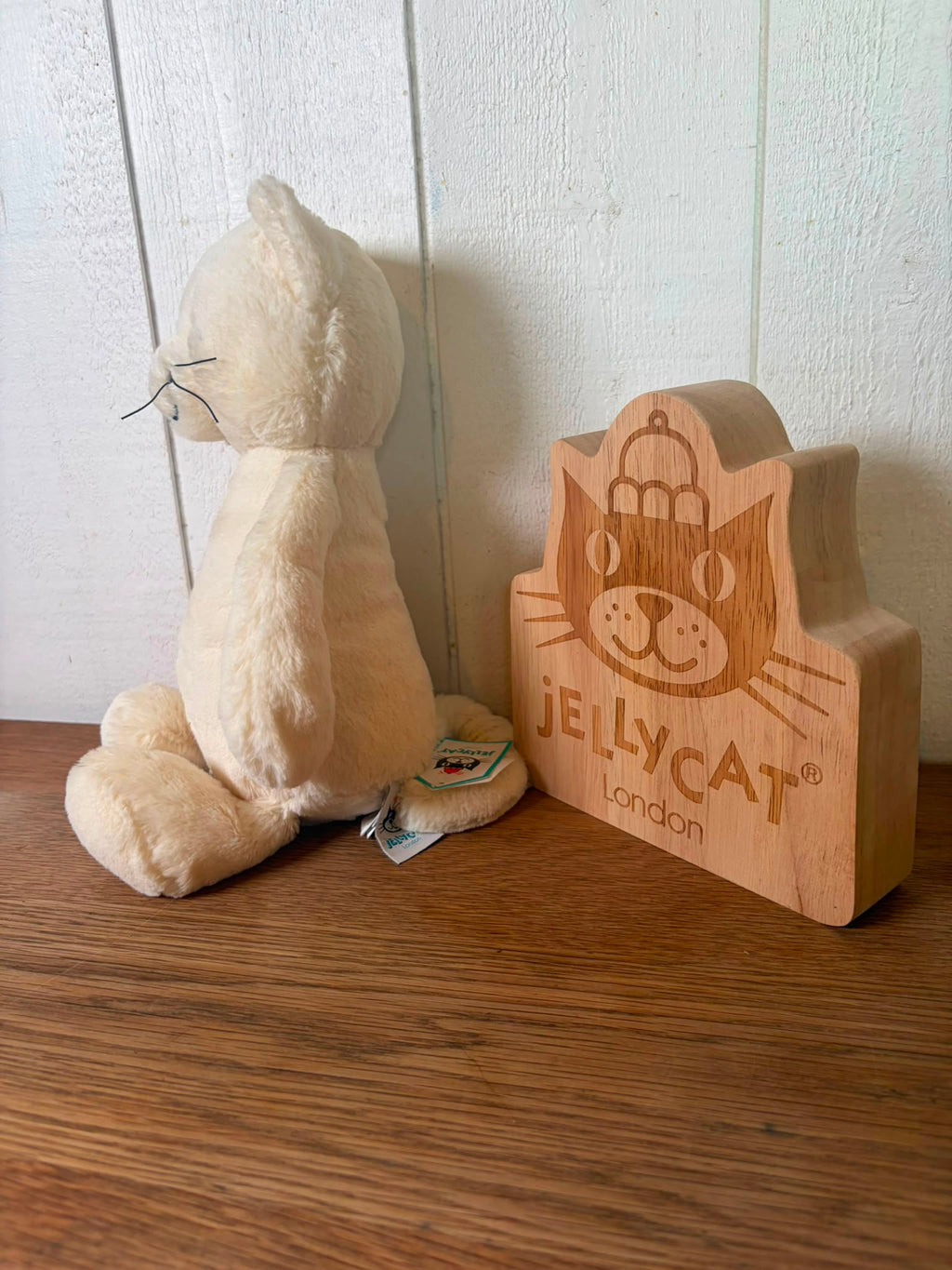 Jellycat Bashful Cream Kitten - Medium
