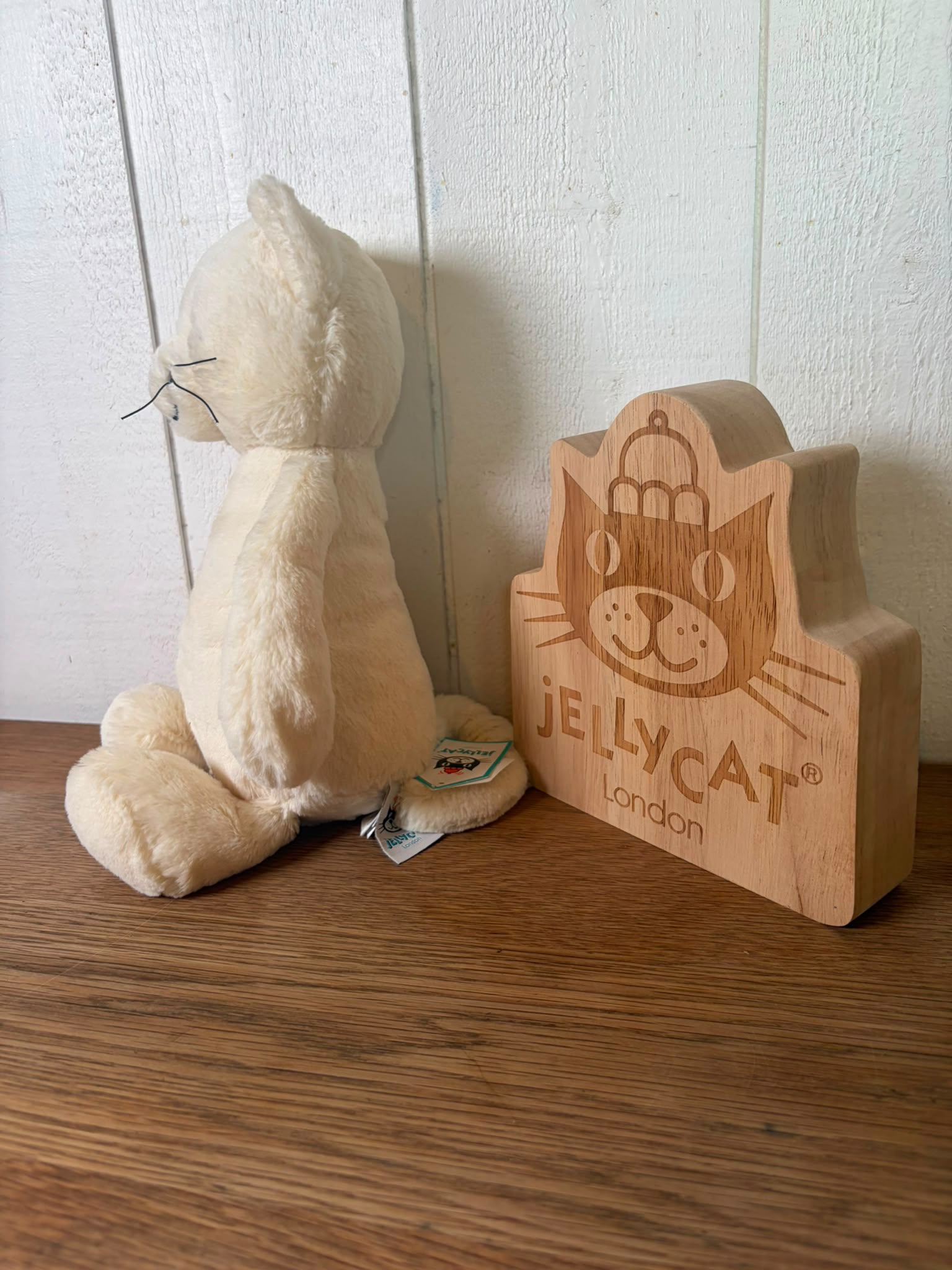 Jellycat Bashful Cream Kitten - Medium