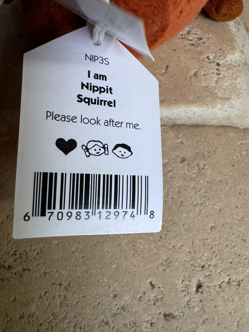 Jellycat Nippet Squirrel