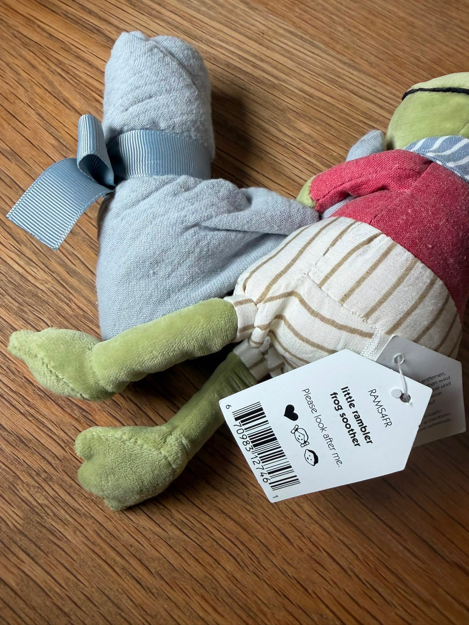 Jellycat Riverside Rambler Frog Soother