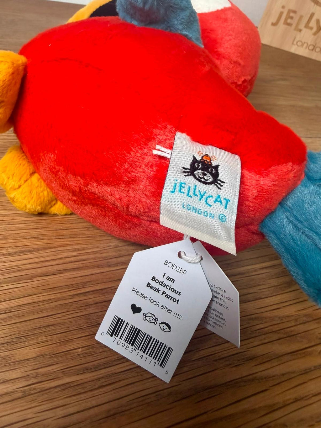 Jellycat Bodacious Parrot