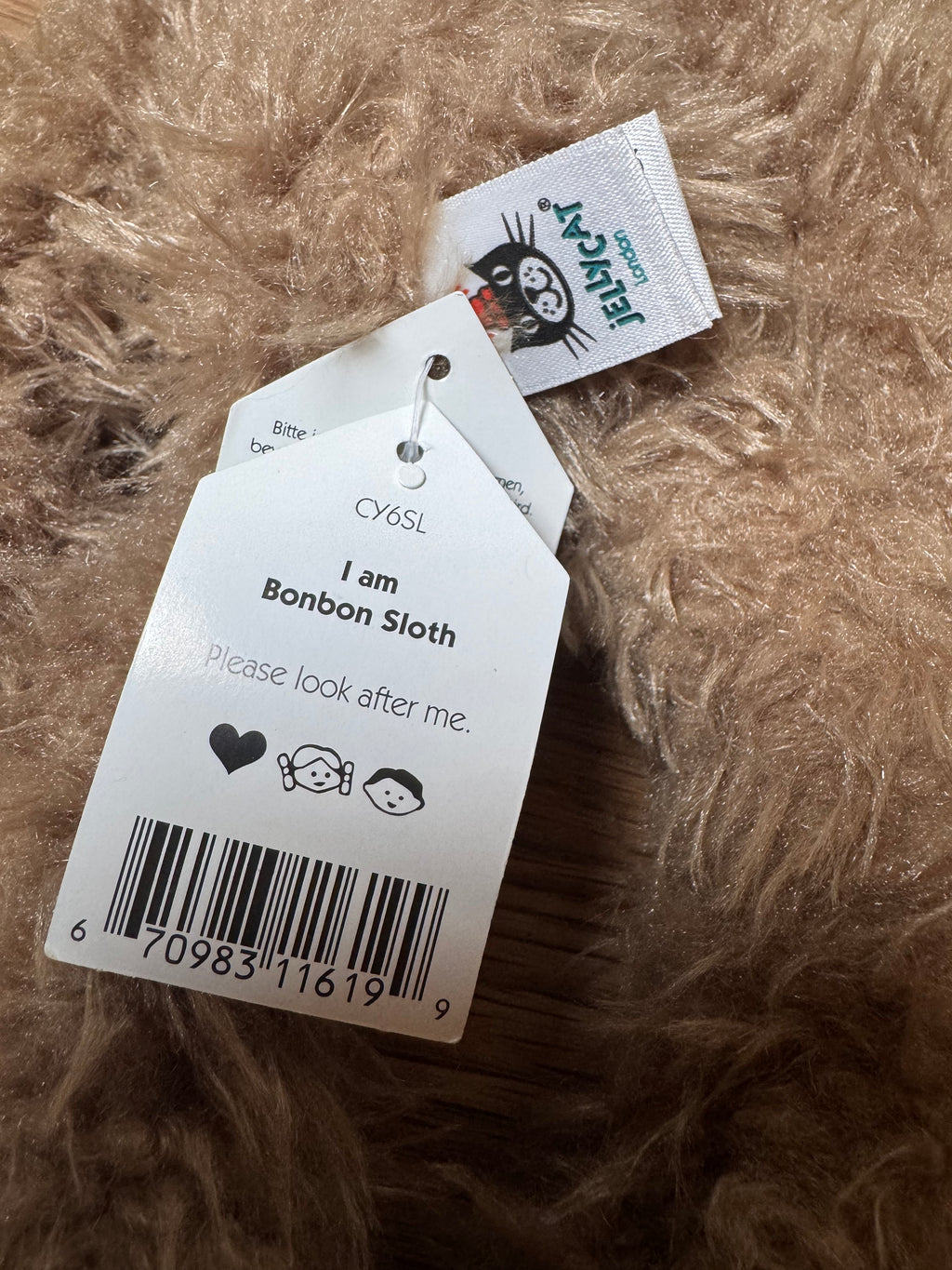 Jellycat Bonbon Sloth