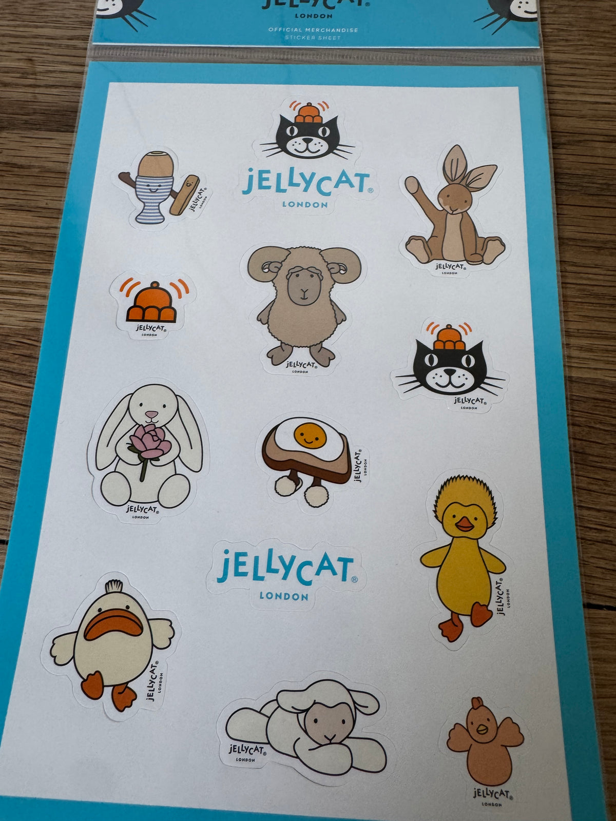 Jellycat Spring 2025 Stickers