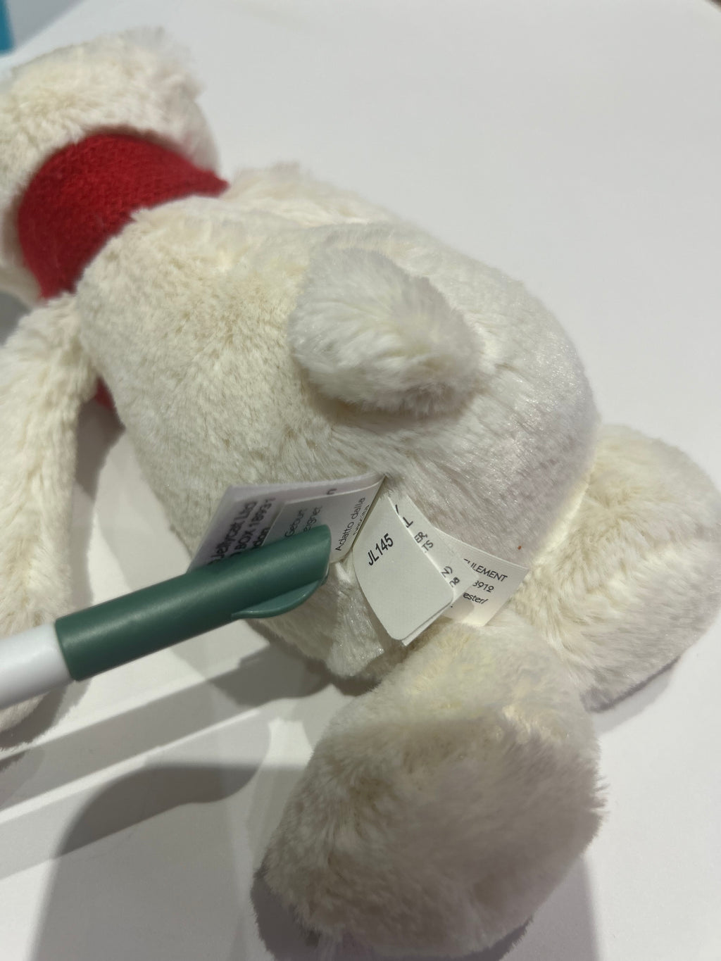 Jellycat Small Bashful Polar Bear With Scarf