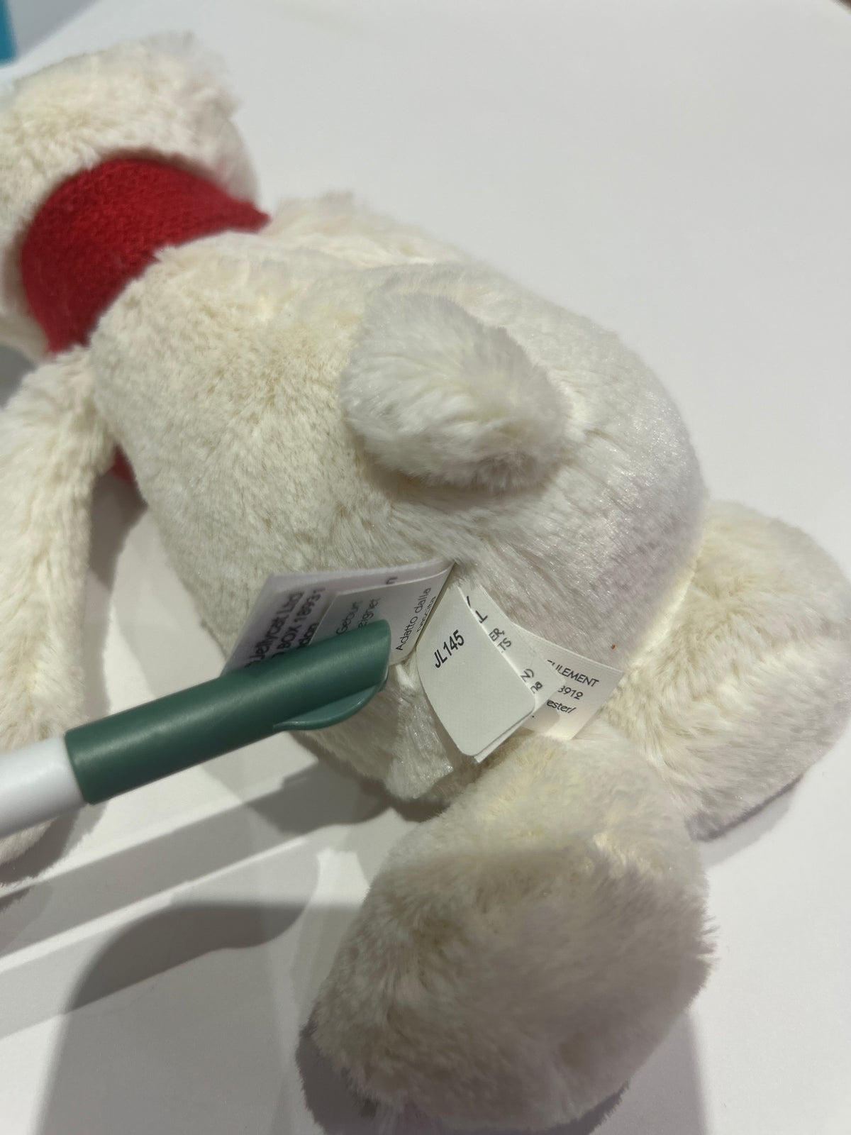 Jellycat Small Bashful Polar Bear With Scarf