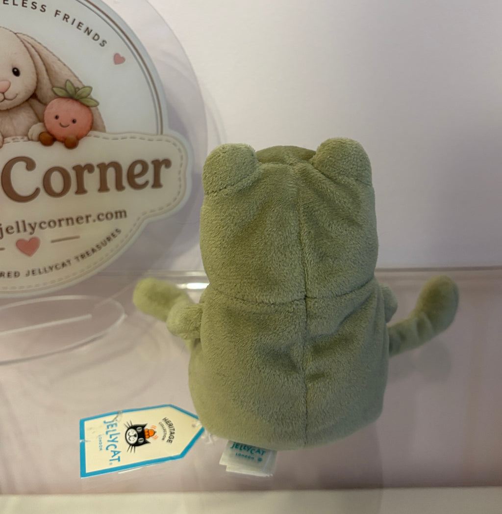 Jellycat Little Fergus Frog | Heritage Collection