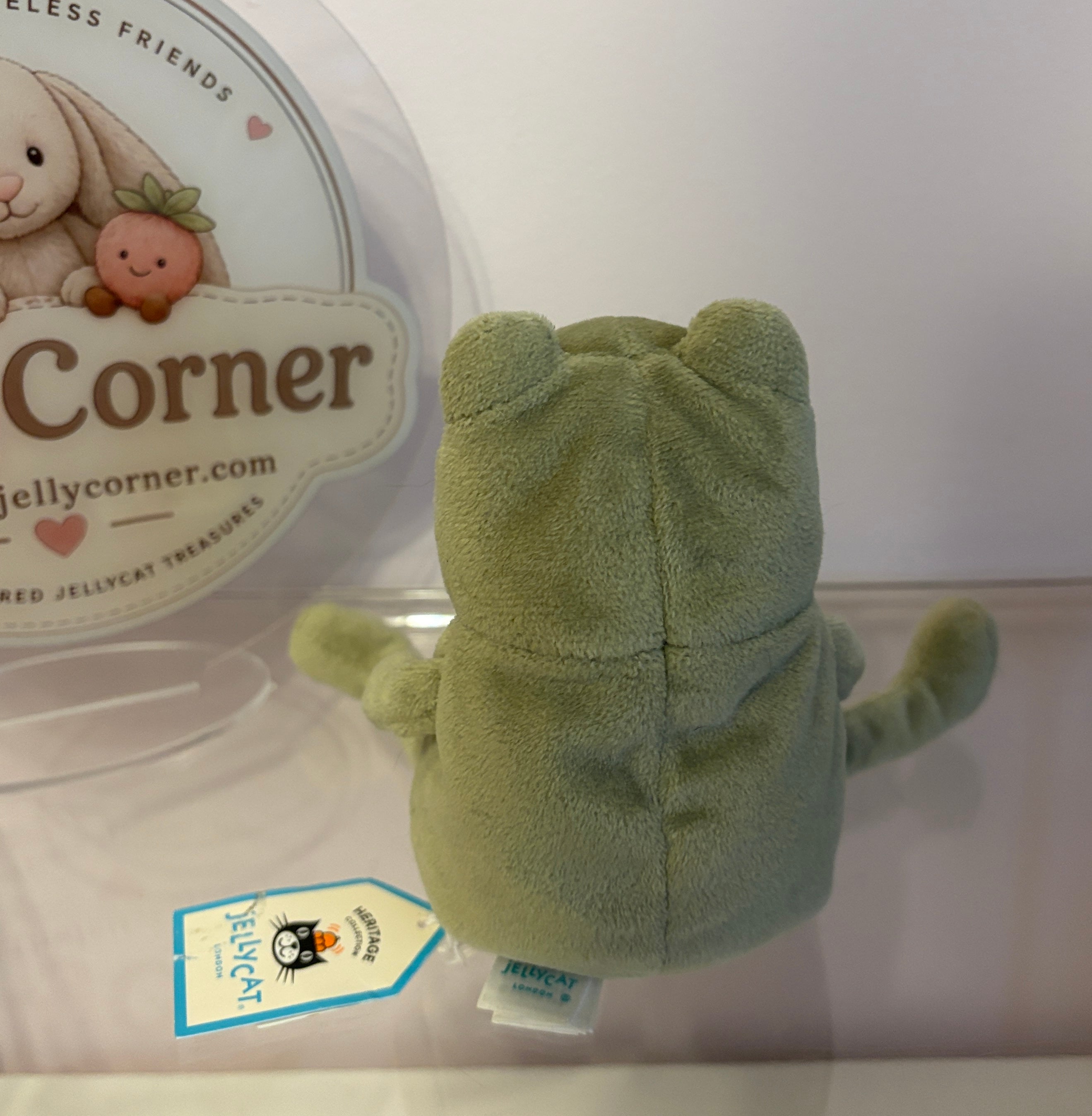 Jellycat Little Fergus Frog | Heritage Collection