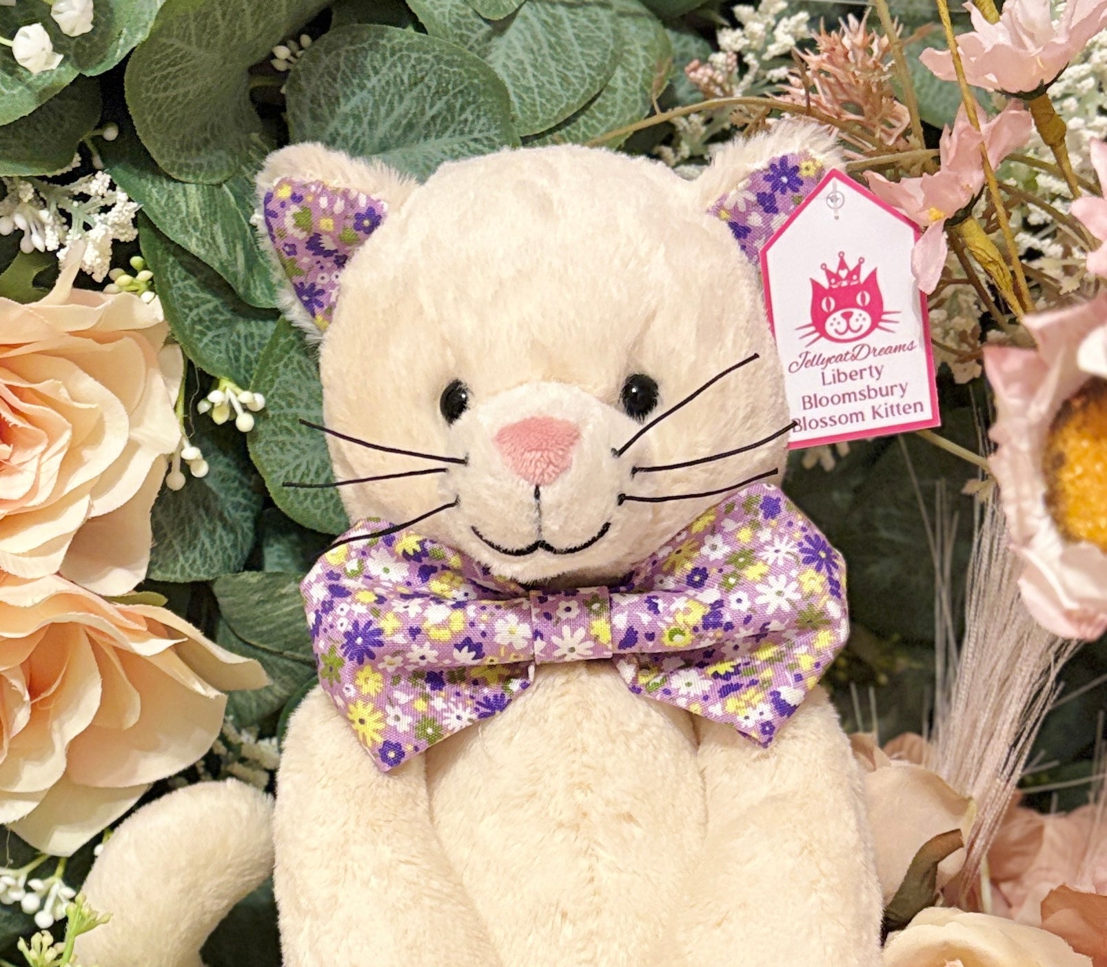 JellycatDreams Liberty Bloomsbury Blossom Kitten
