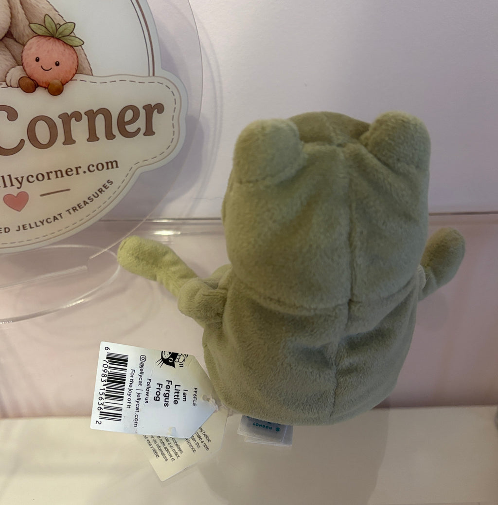 Jellycat Little Fergus Frog | Heritage Collection