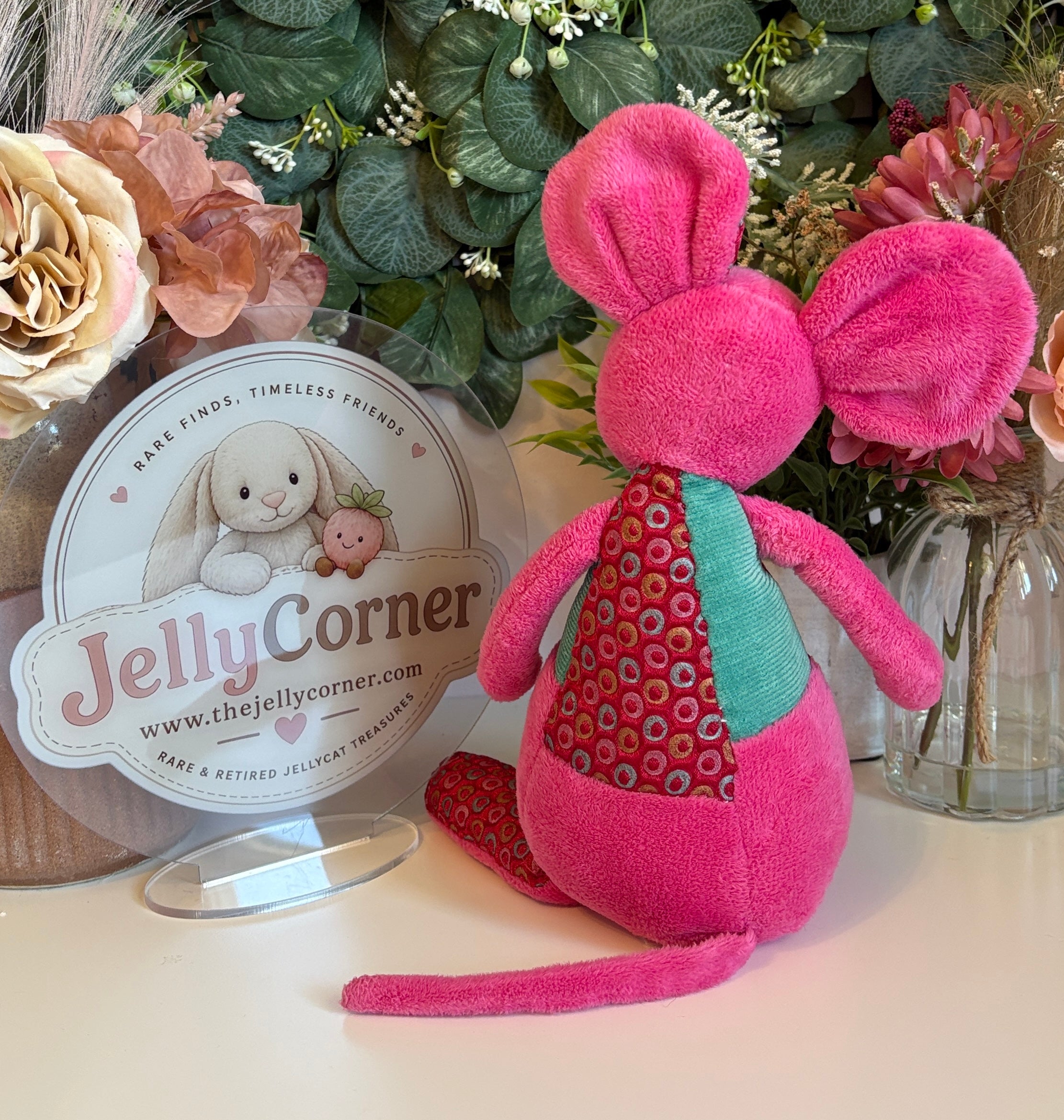JellyKitten Patchwork Mouse | Vintage 2000s | Rare | Retired