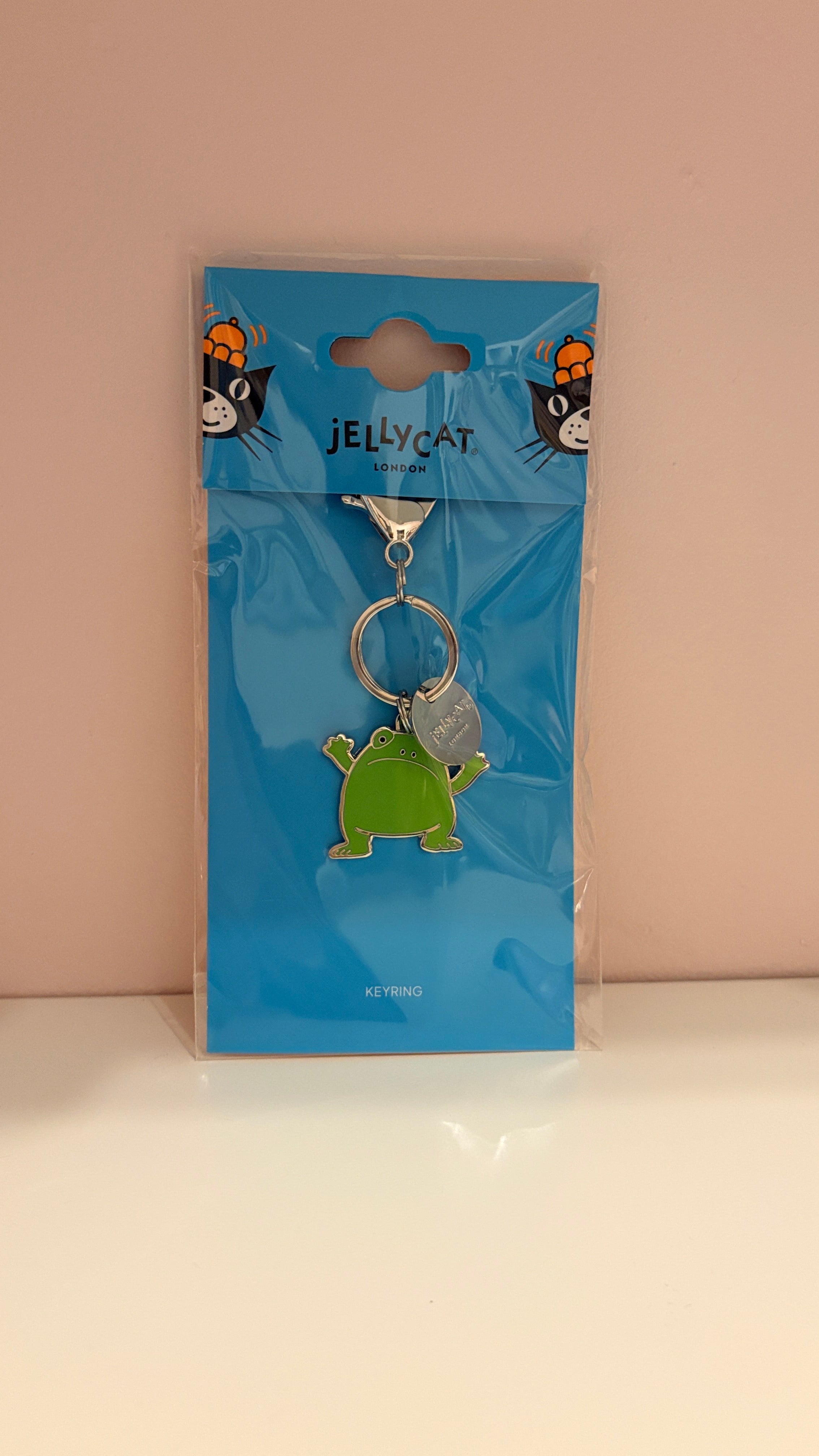 Jellycat Ricky Rainfrog Keychain