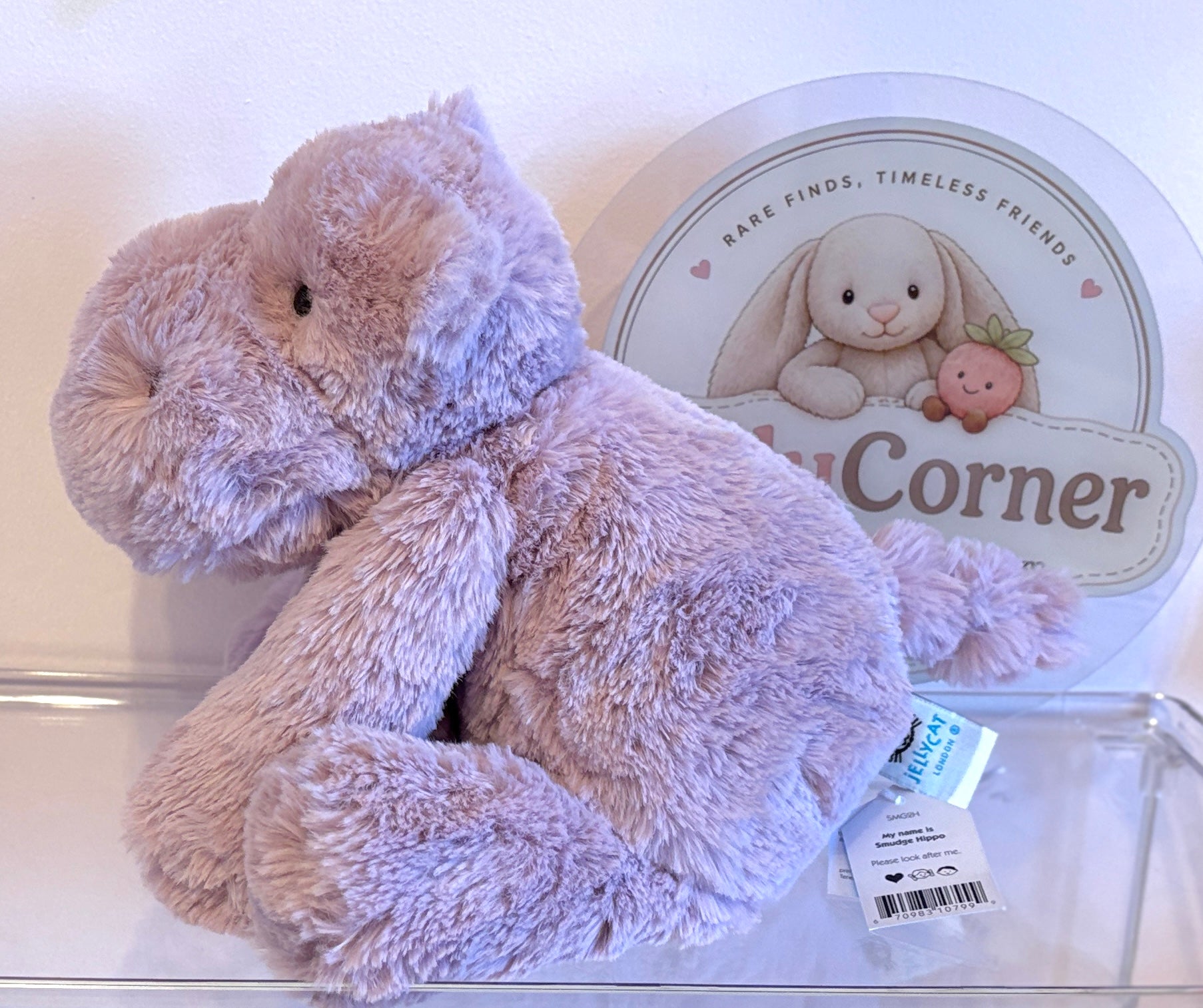 Jellycat Smudge Hippo | Medium