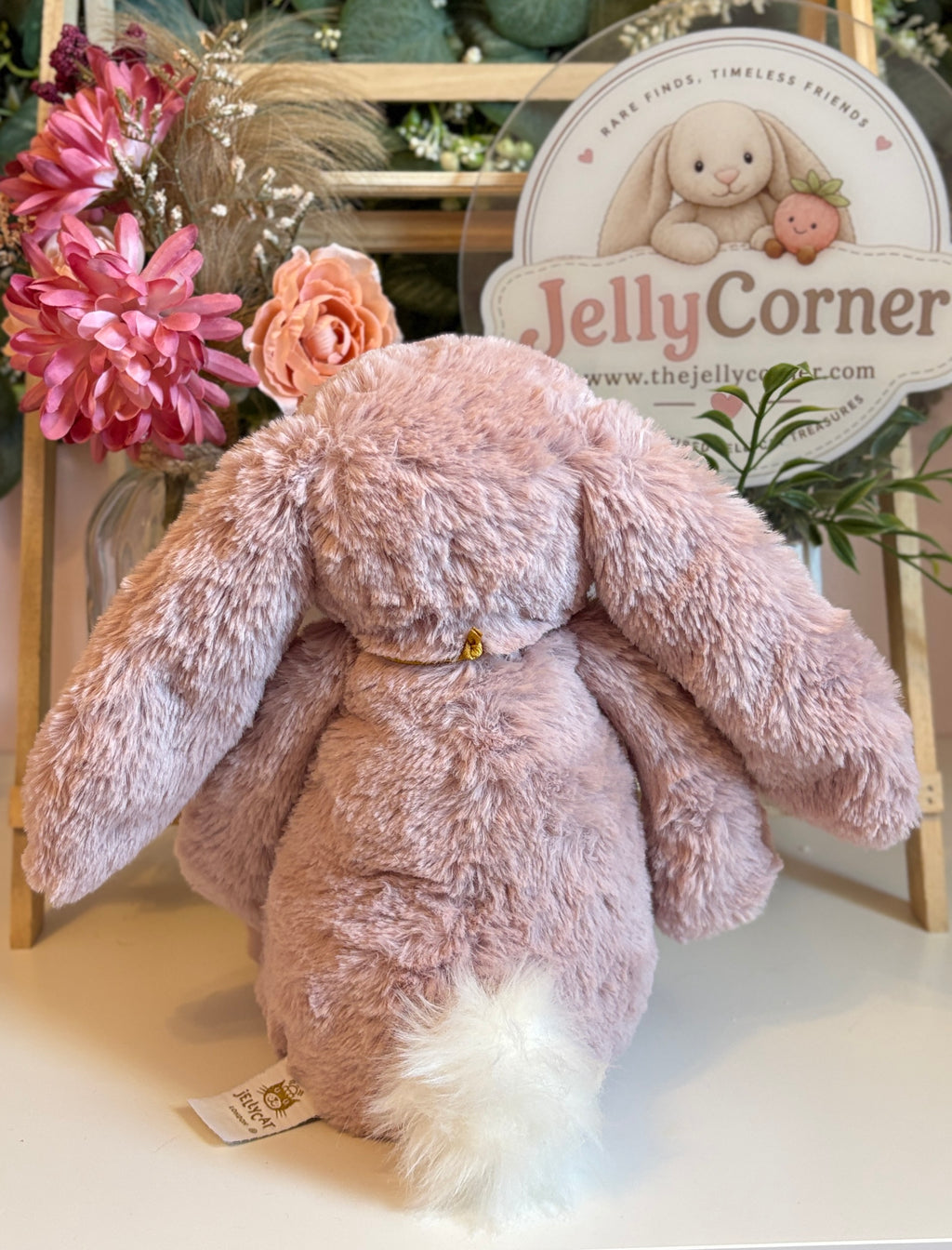 Jellycat OG Luxe Rosa Bunny Medium