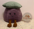 Jellycat Inspired Aubergine Footstool