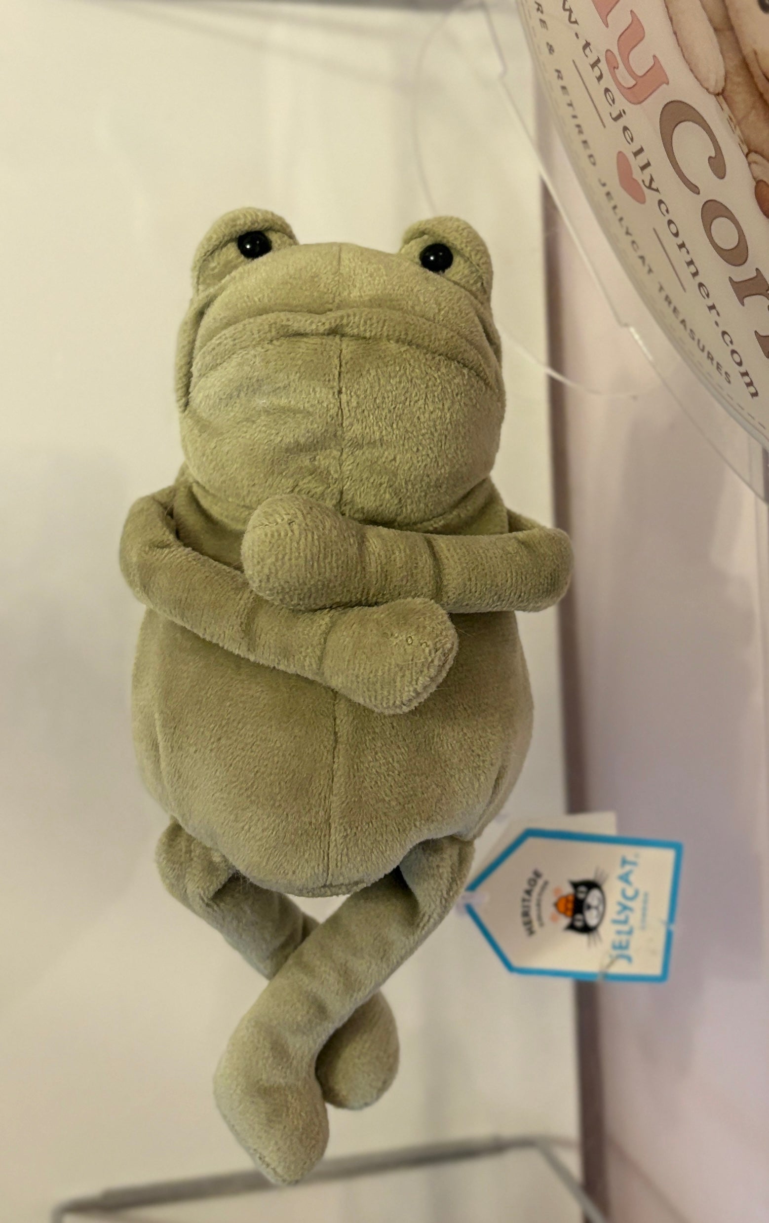 Jellycat Little Fergus Frog | Heritage Collection