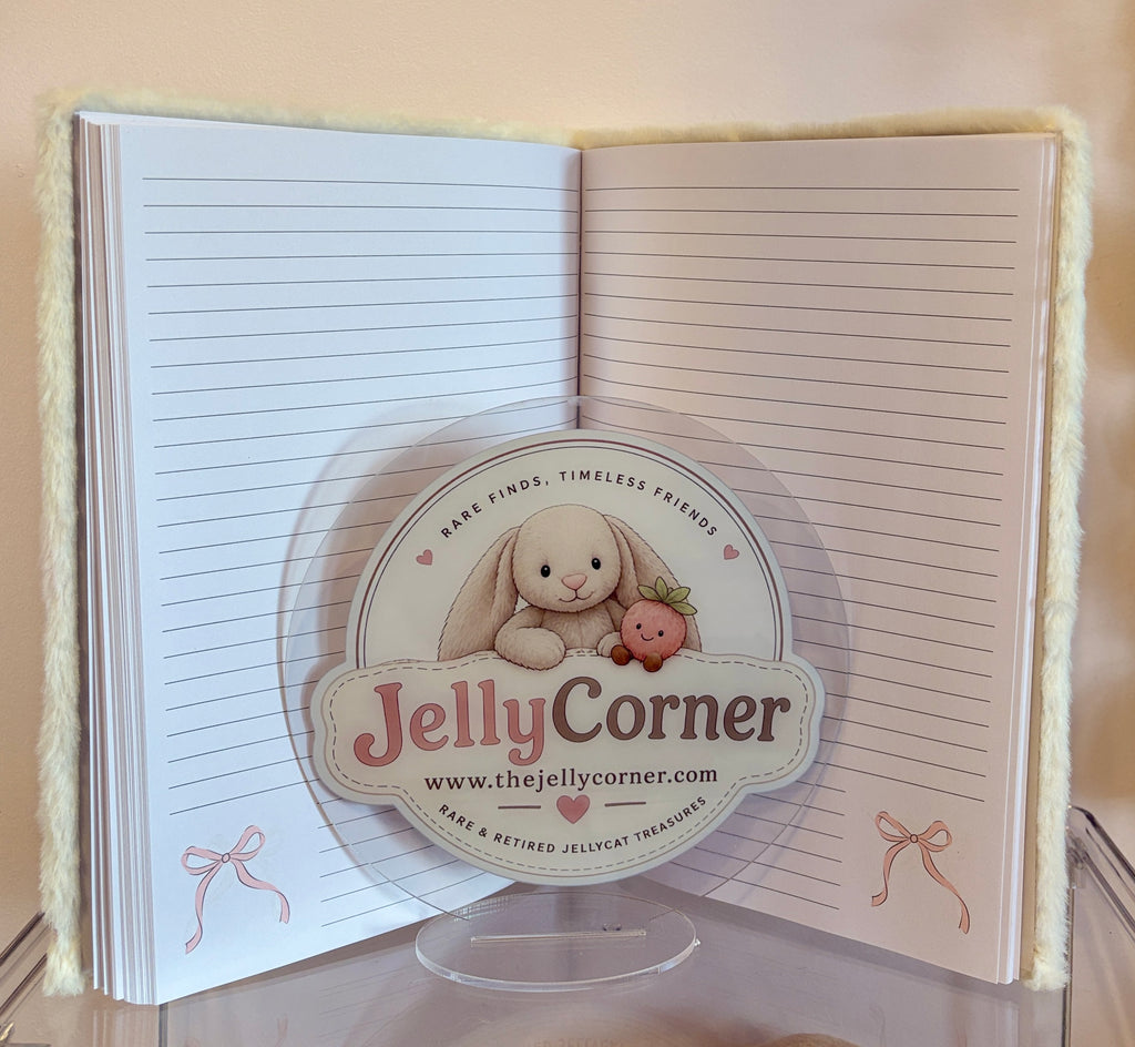 Bears Bakery Plush Notebook Jellycat Inspired