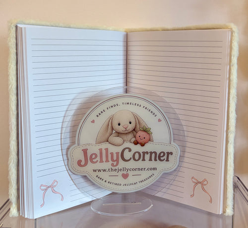 Bears Bakery Plush Notebook Jellycat Inspired
