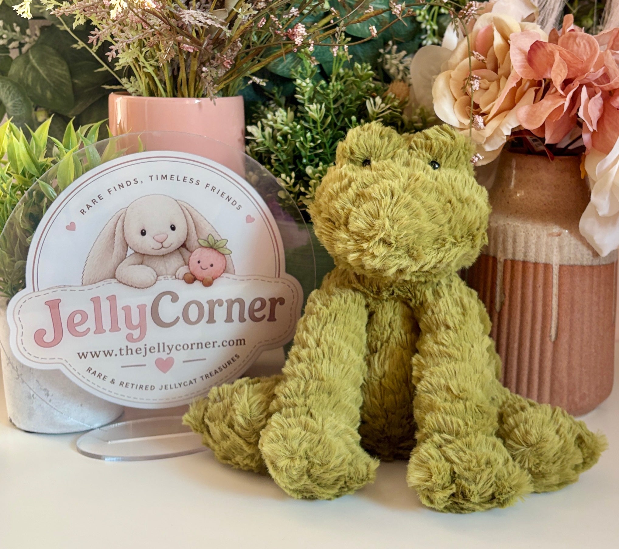 Jellycat Fuddlewuddle Frog Medium