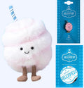 Jellycat Amuseables Kathrin Candy Floss + Pin + Sticker | Jellyfest Berlin Exclusive