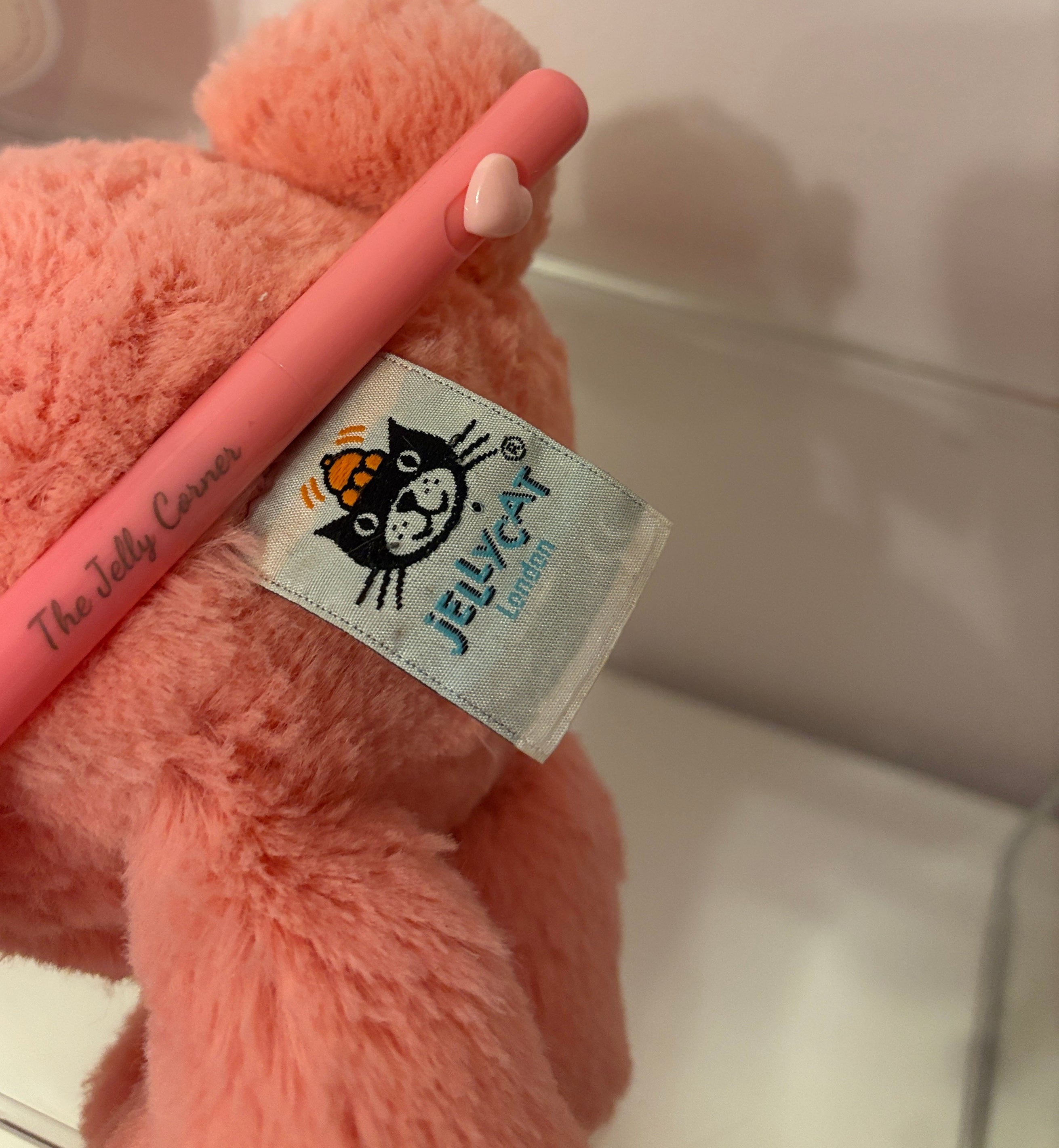Jellycat Coral Bunny Medium