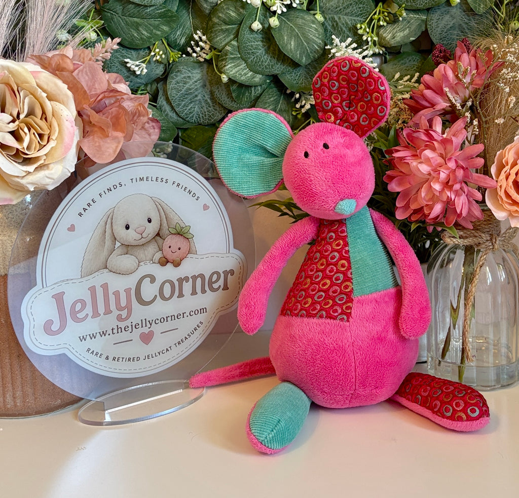 JellyKitten Patchwork Mouse | Vintage 2000s | Rare | Retired
