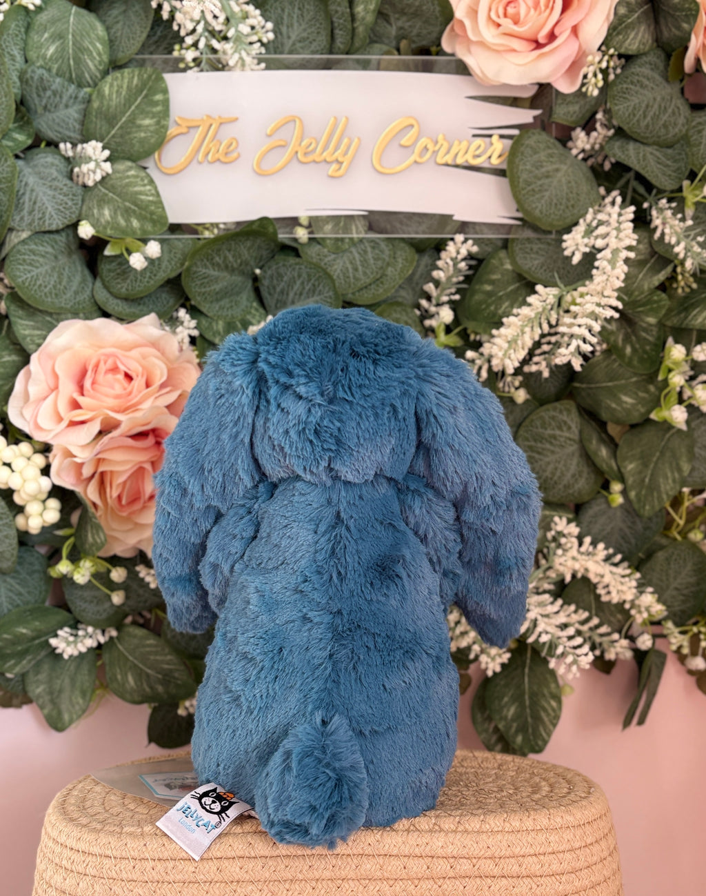 Jellycat Medium Bashful Mineral Blue Bunny