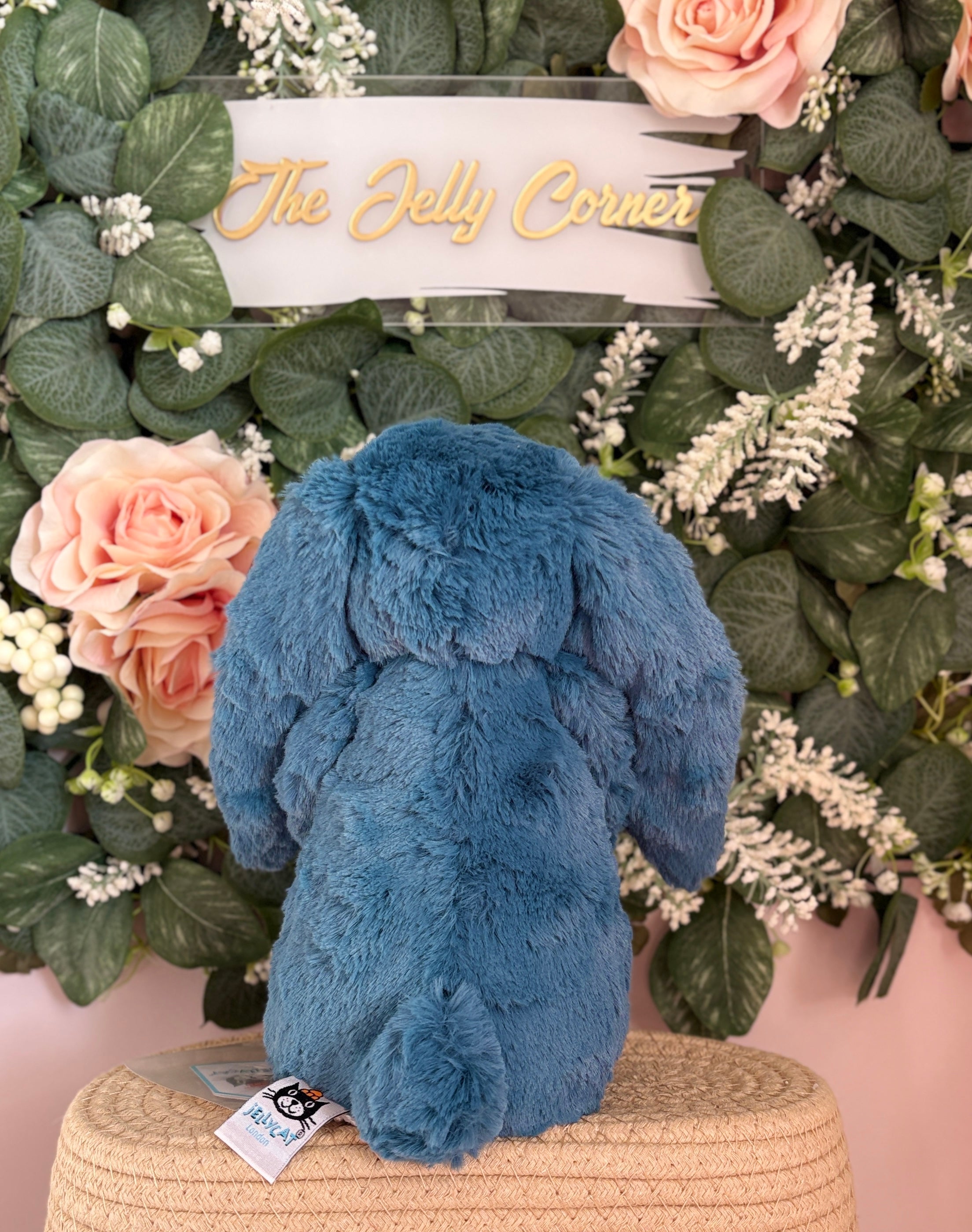 Jellycat Medium Bashful Mineral Blue Bunny